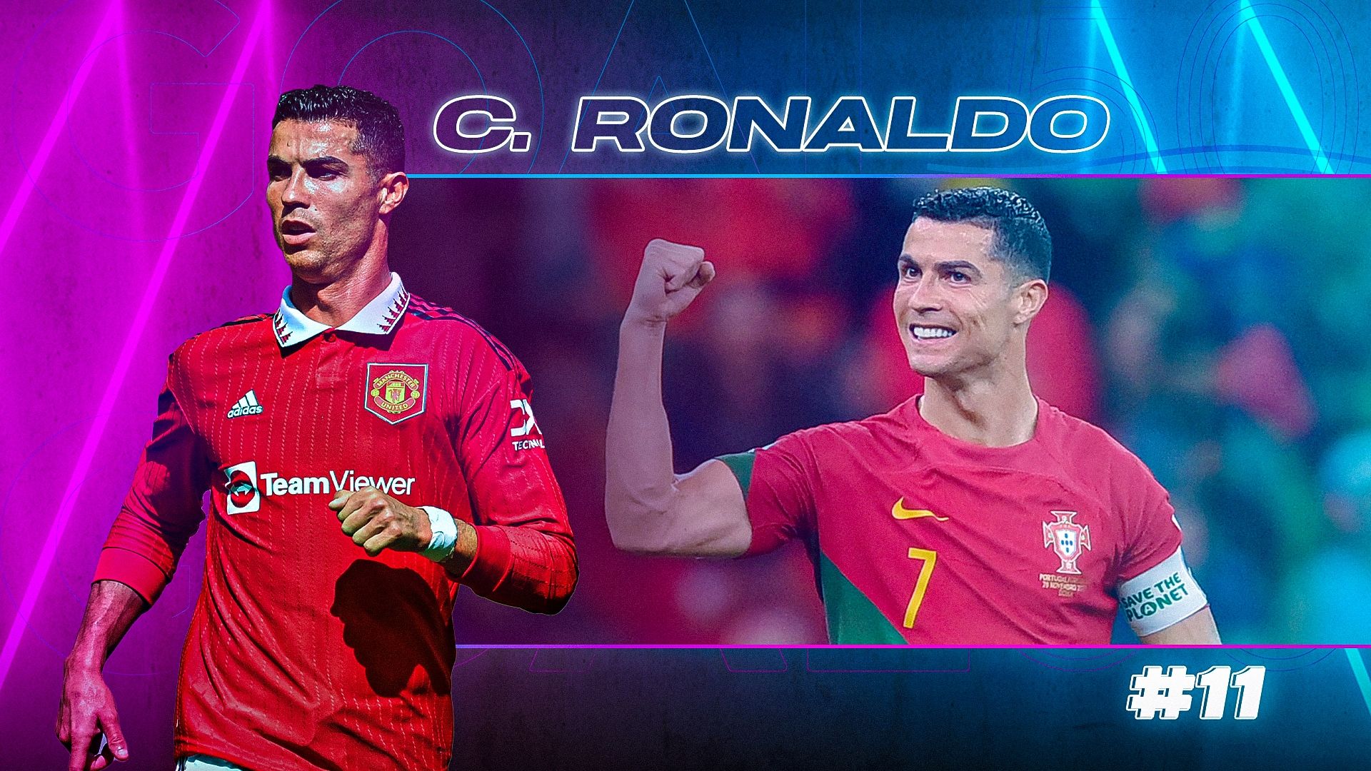 GOAL50 2022 Cristiano Ronaldo GFX Ranking