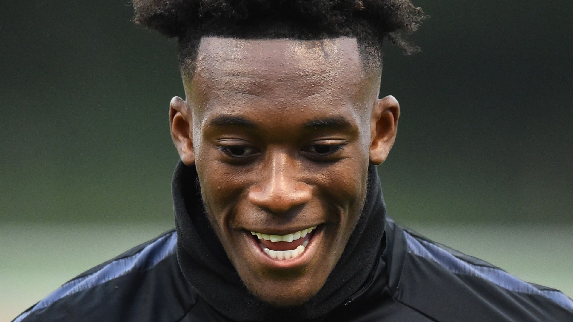 Callum Hudson-Odoi, Chelsea training