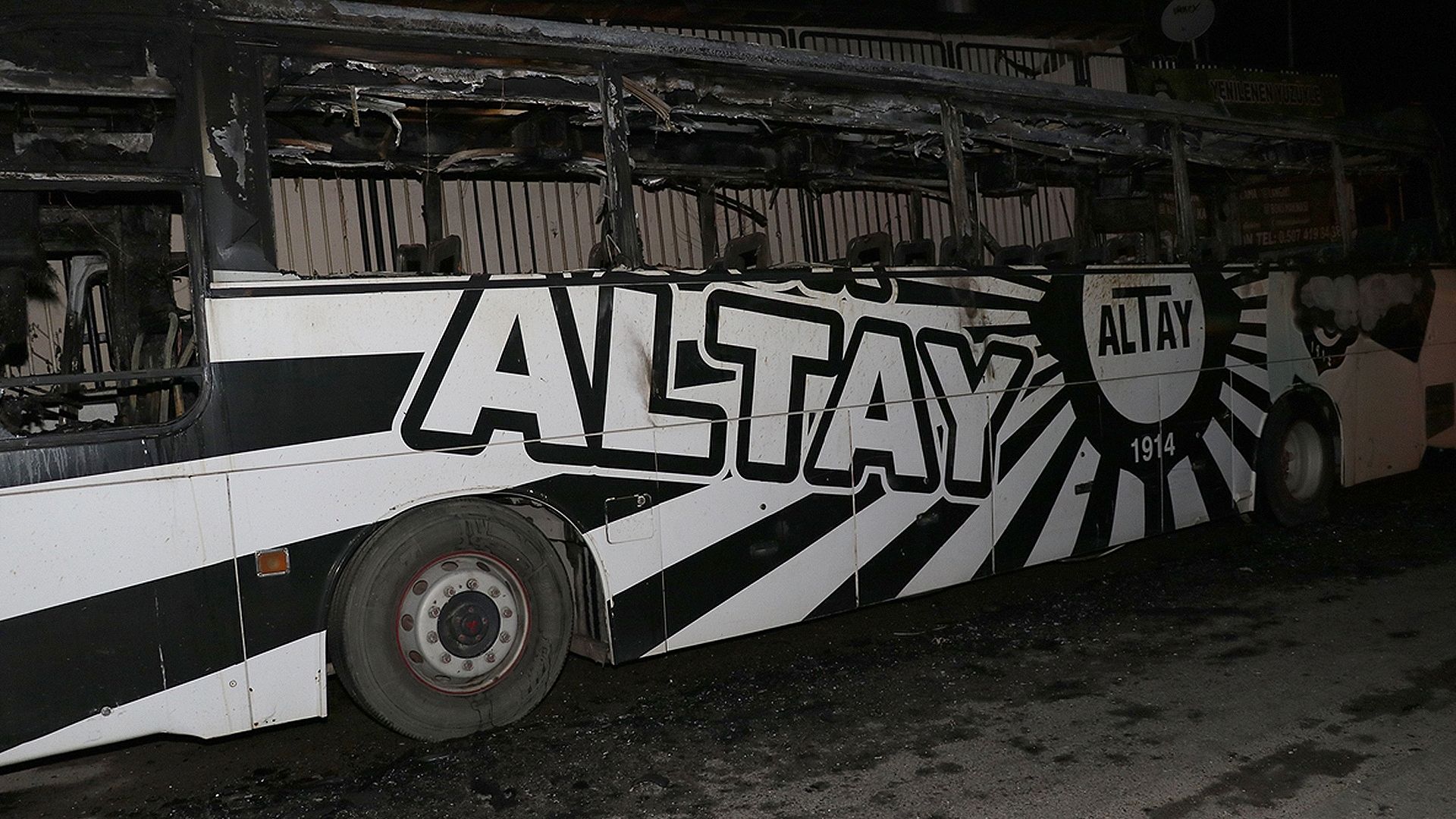 Altay team bus