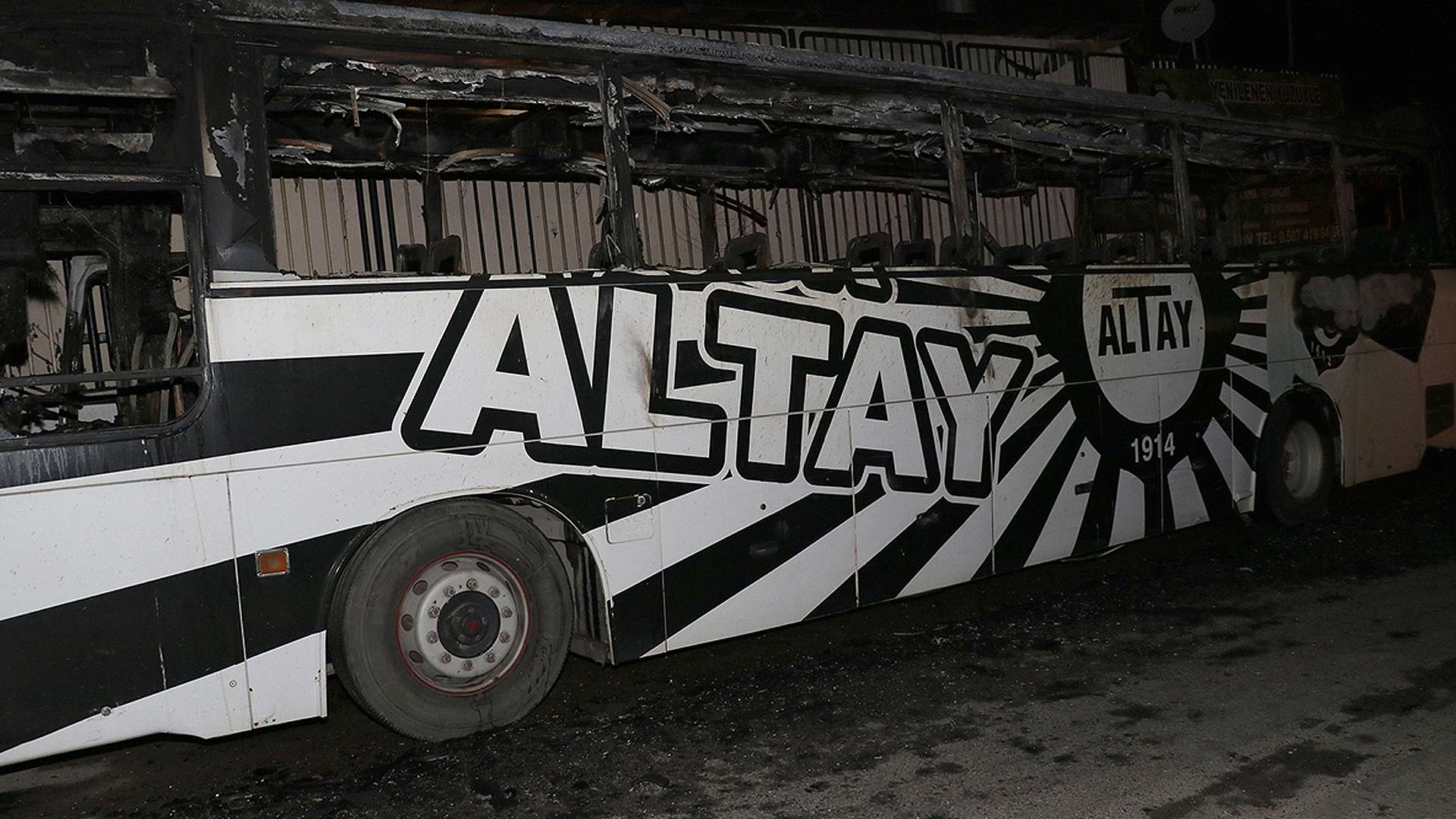 Altay team bus