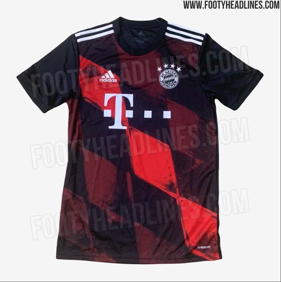 Leak FC Bayern München Trikot Drittes Trikot Auweichtrikot Jersey
