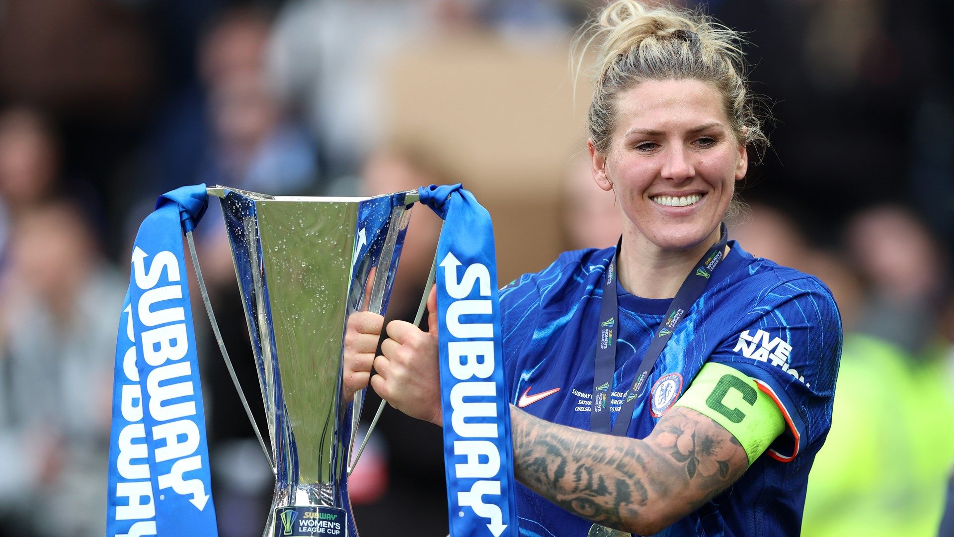 Millie Bright Chelsea Women's League Cup 2024-25
