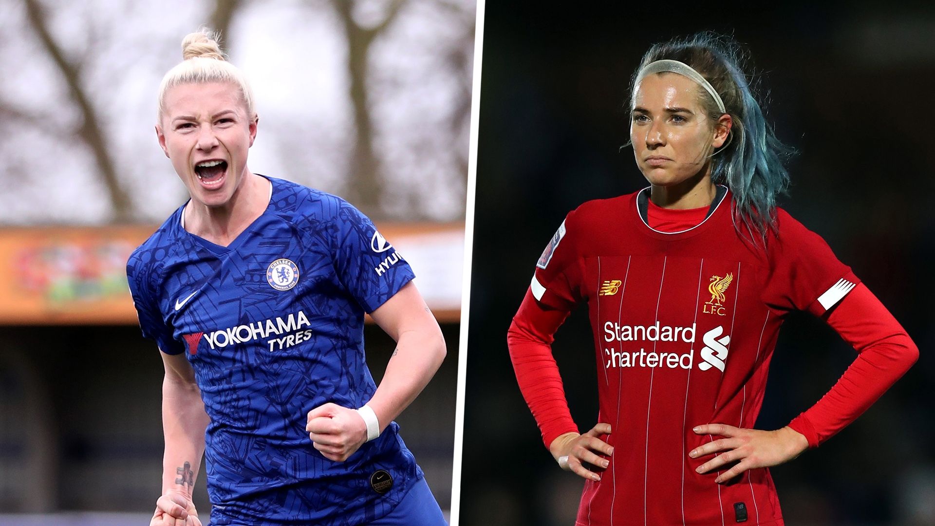 Bethany England Kirsty Linnett Chelsea women Liverpool women