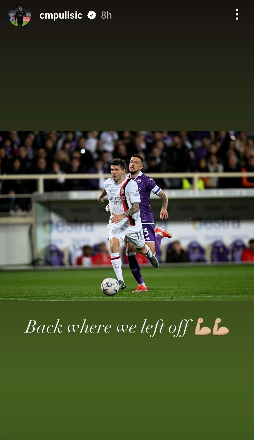 Christian Pulisic AC Milan