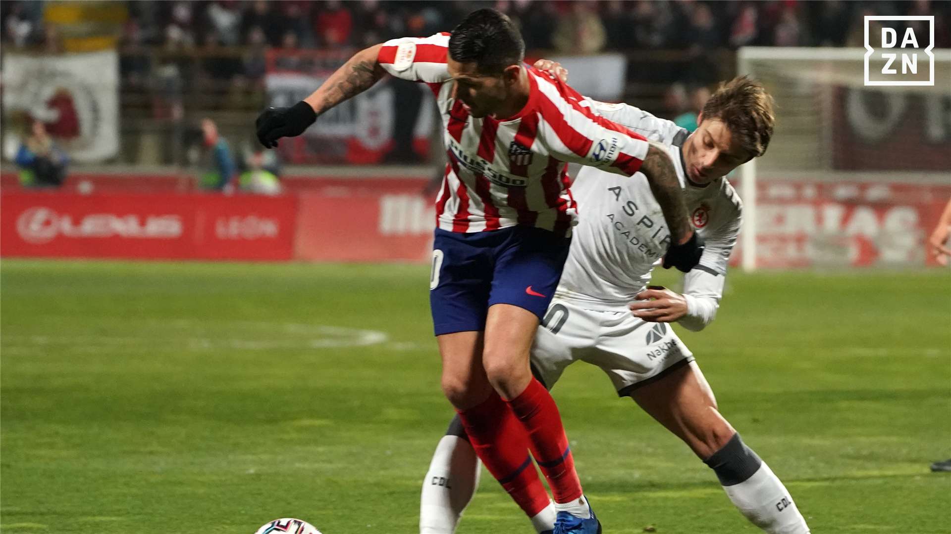 Vitolo Cultural Leonesa Atlético Copa del Rey