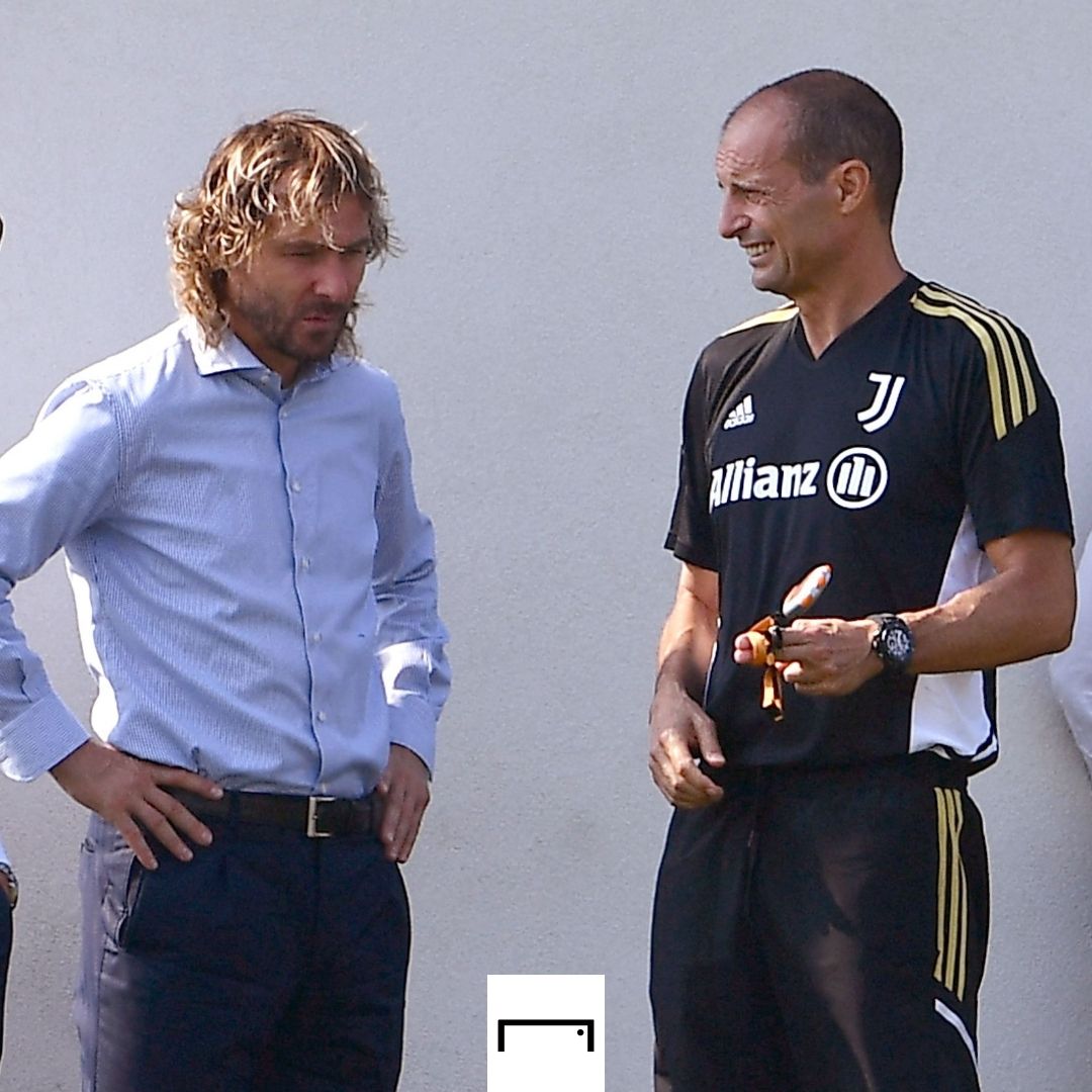 Massimiliano Allegri Pavel Nedved Juventus 2022-23 GFX