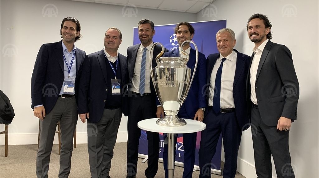 Turkish Football Federation Hamit Altintop Servet Yardimci Tuncay Sanli