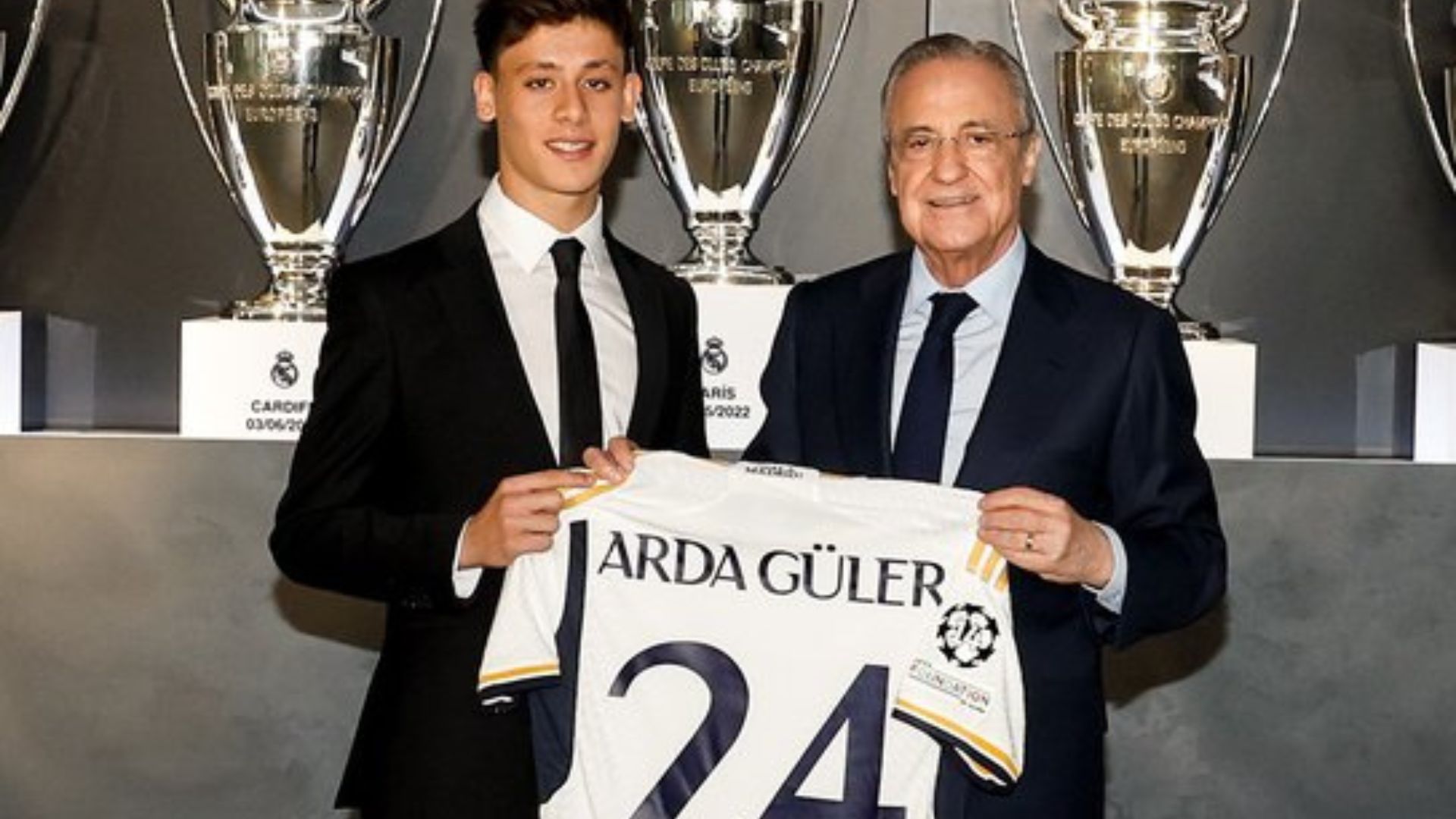 Arda Güler presentación Real Madrid
