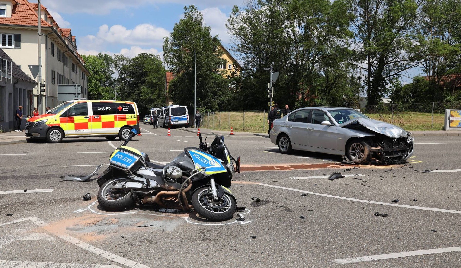 halálos baleset Stuttgartban Orbán Viktor konvoj