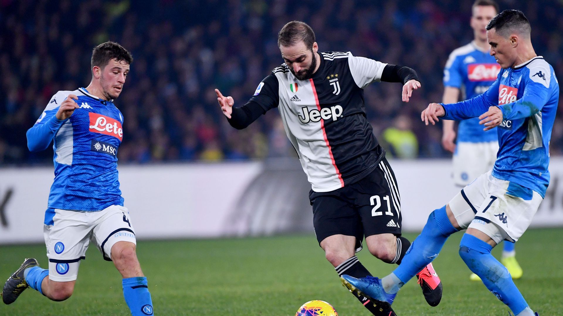 Gonzalo Higuain Napoli Juventus Serie A