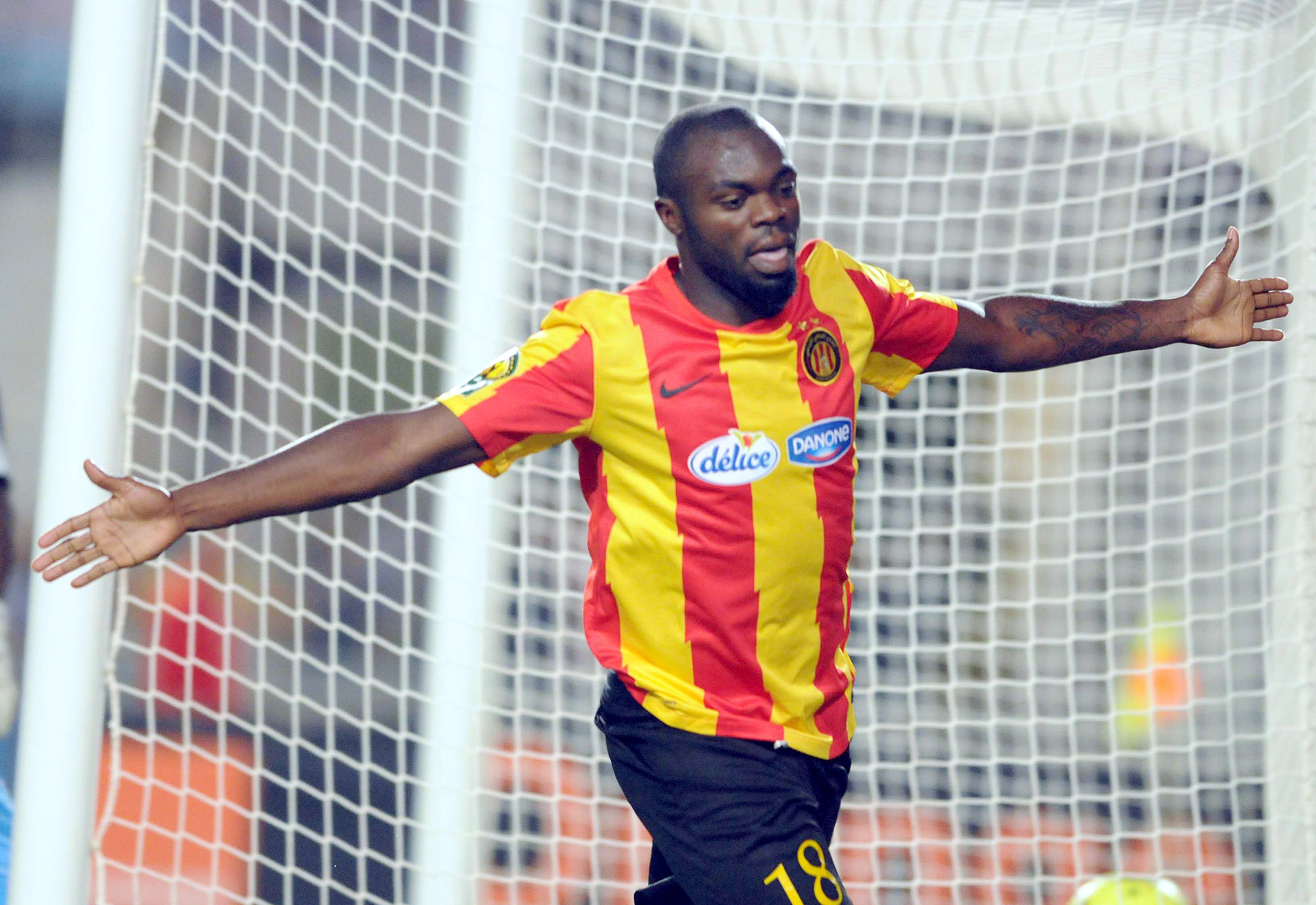 ES Tunis striker Yannick N'Djeng