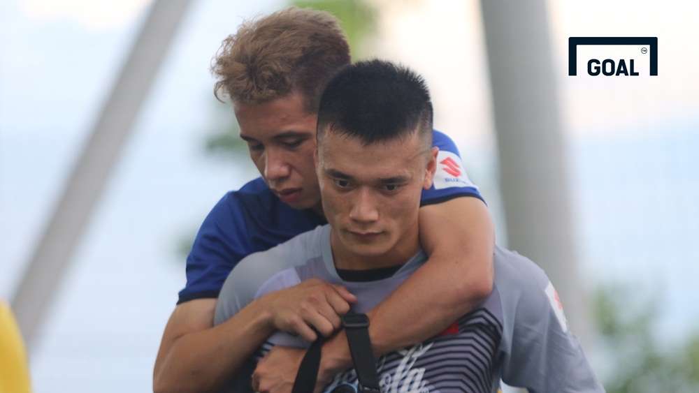 Olympic Việt Nam tập luyện chiều 28/5