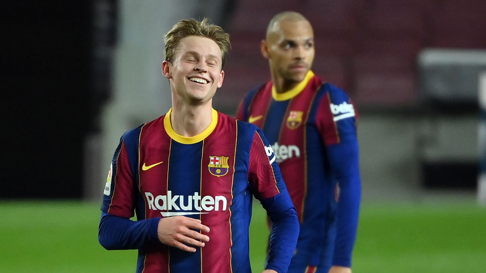 barcelona real sociedad frenkie de jong martin braithwaite