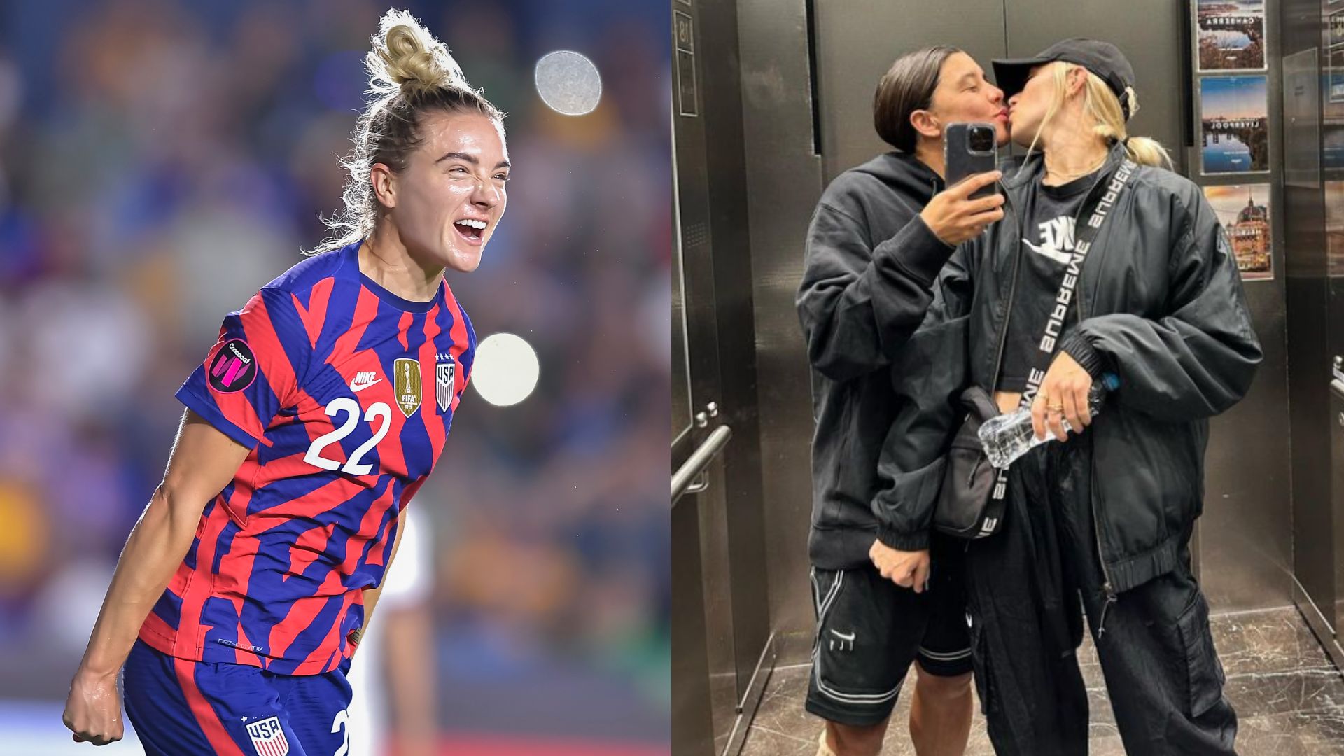 Kristie Mewis Sam Kerr 2023
