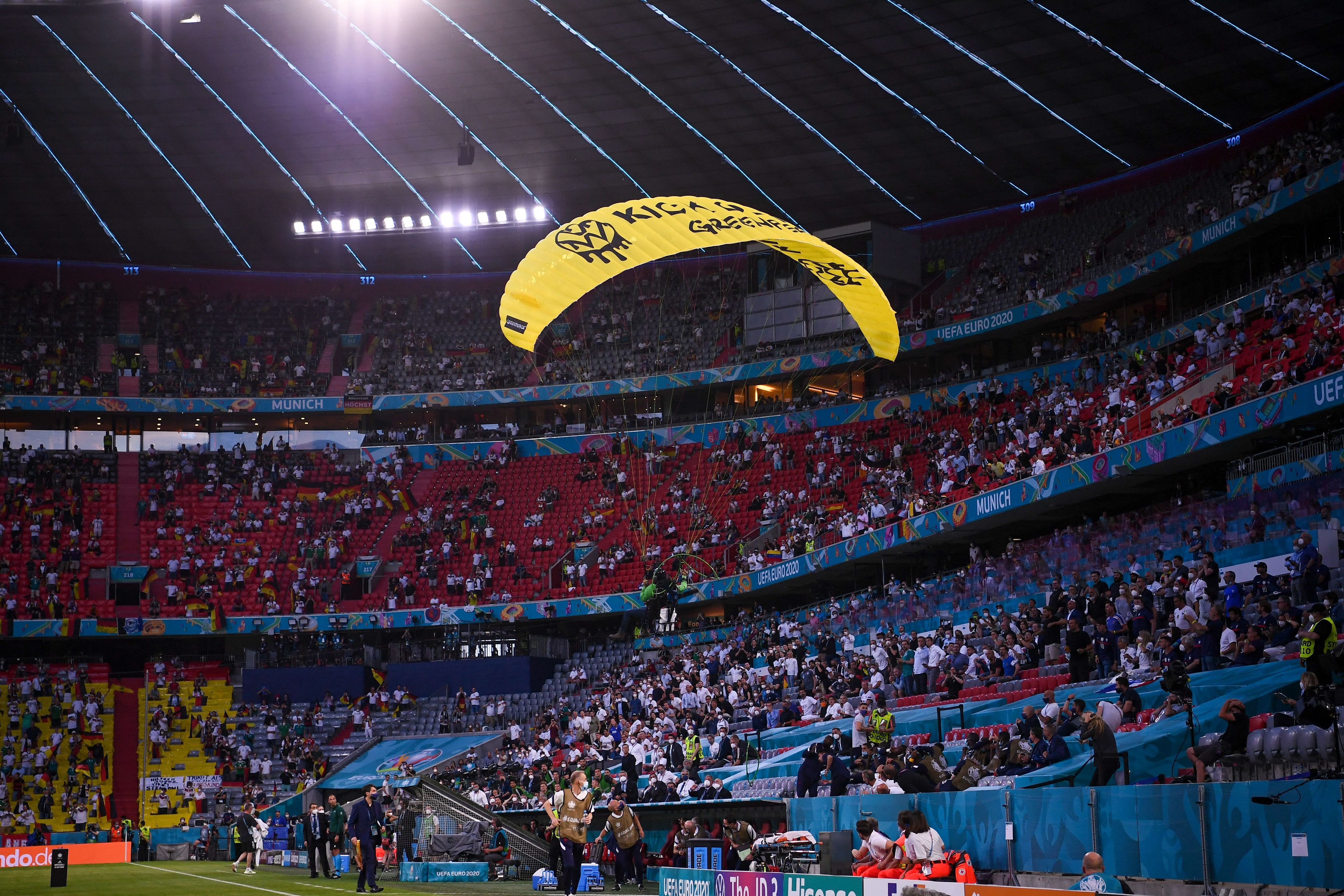 Greenpeace Protest Euro 2020