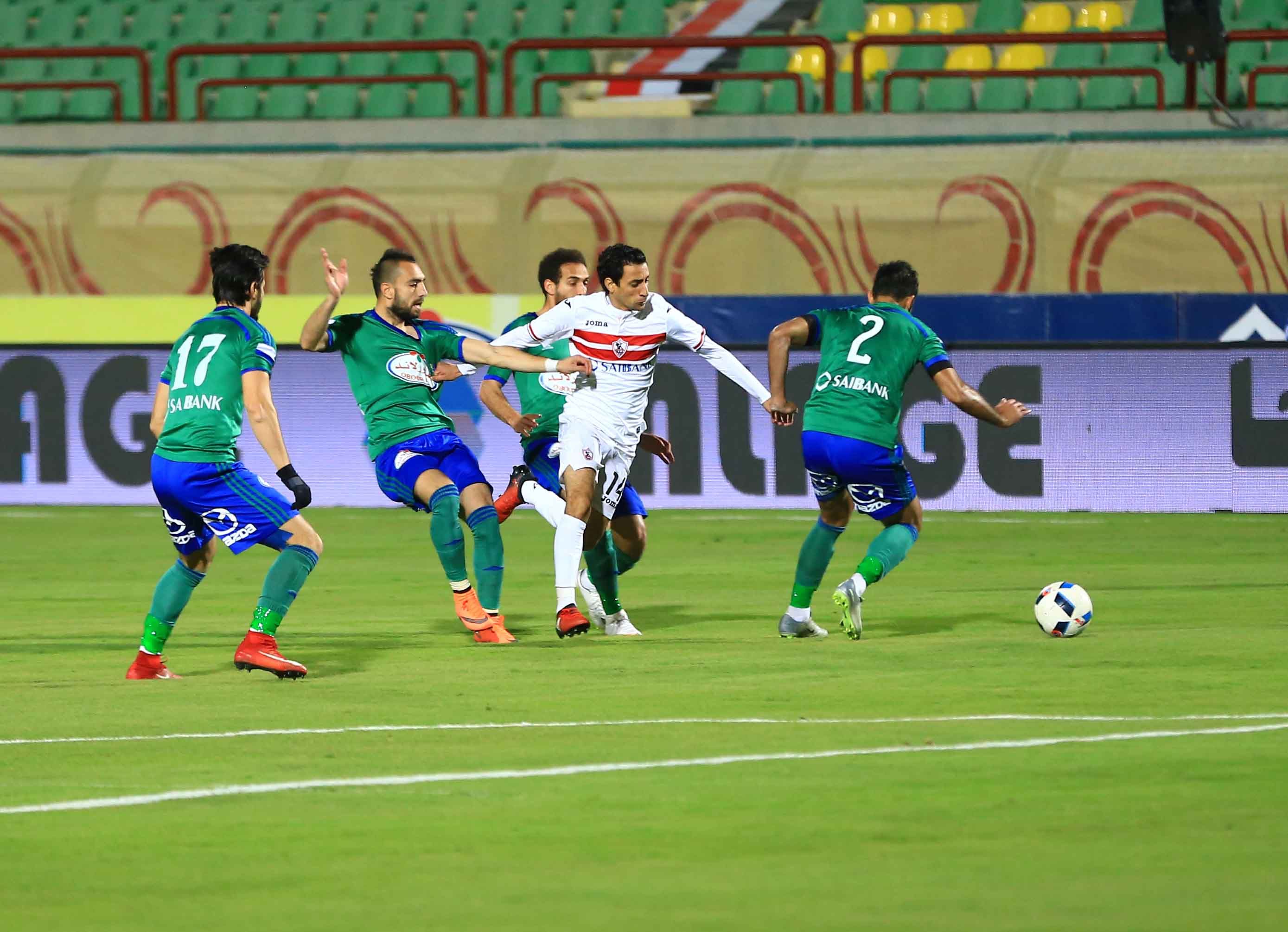 Zamalek-Misr Mekassa Egyptian league 3-3-2017