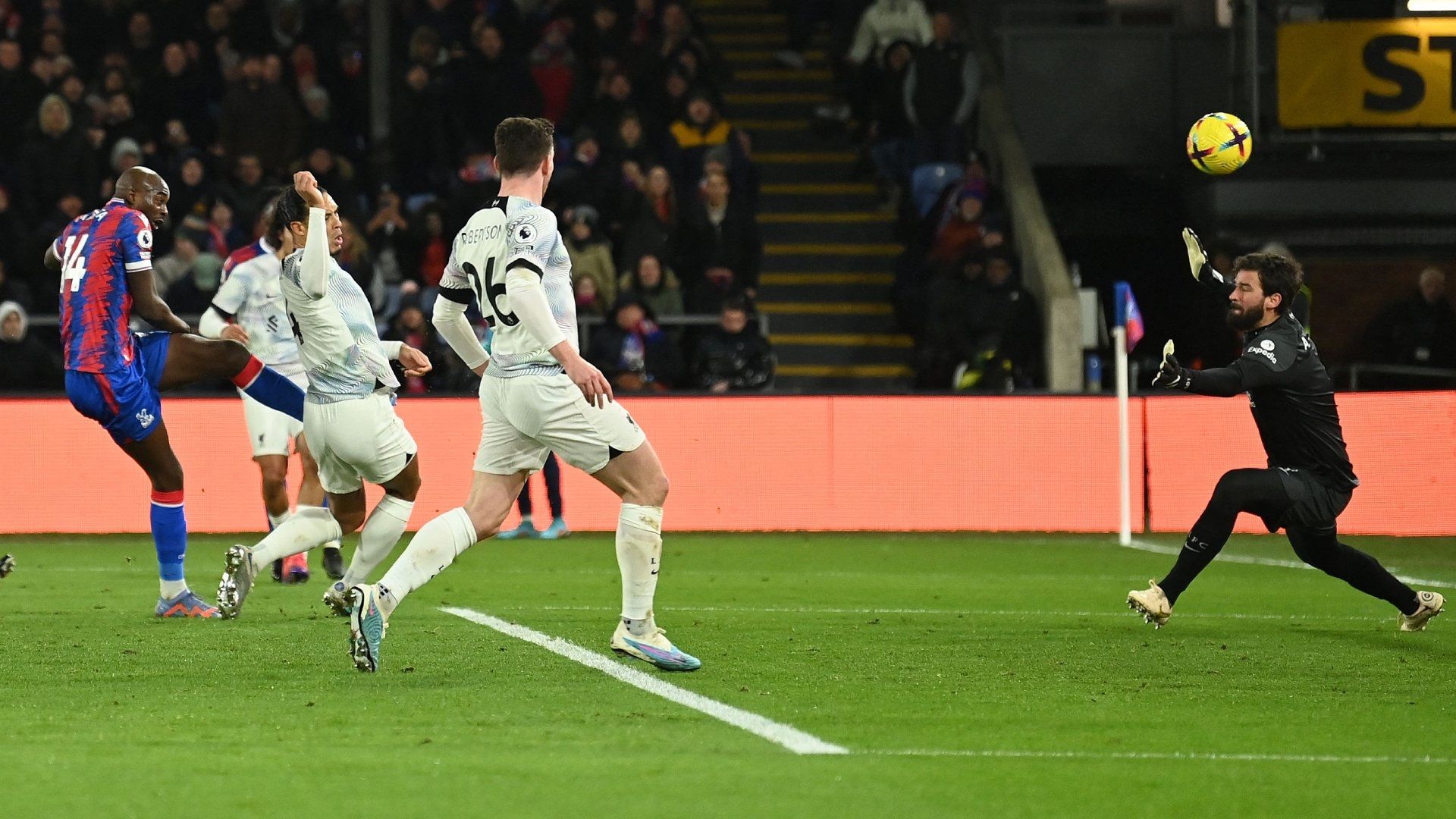 Jean-Philippe Mateta Crystal Palace Liverpool 2022-23