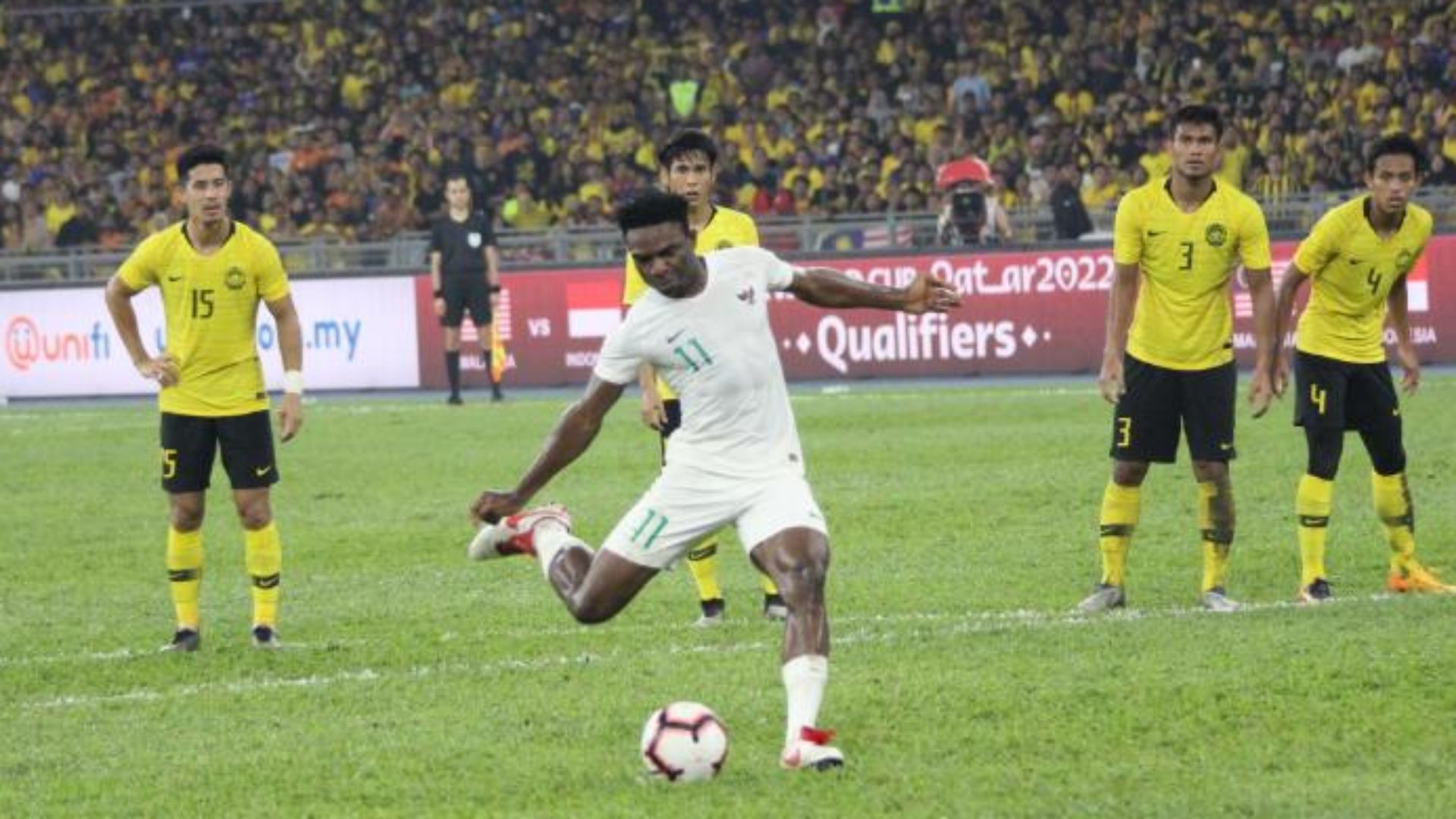 Osas Saha - Timnas Indonesia vs Malaysia (19112019)