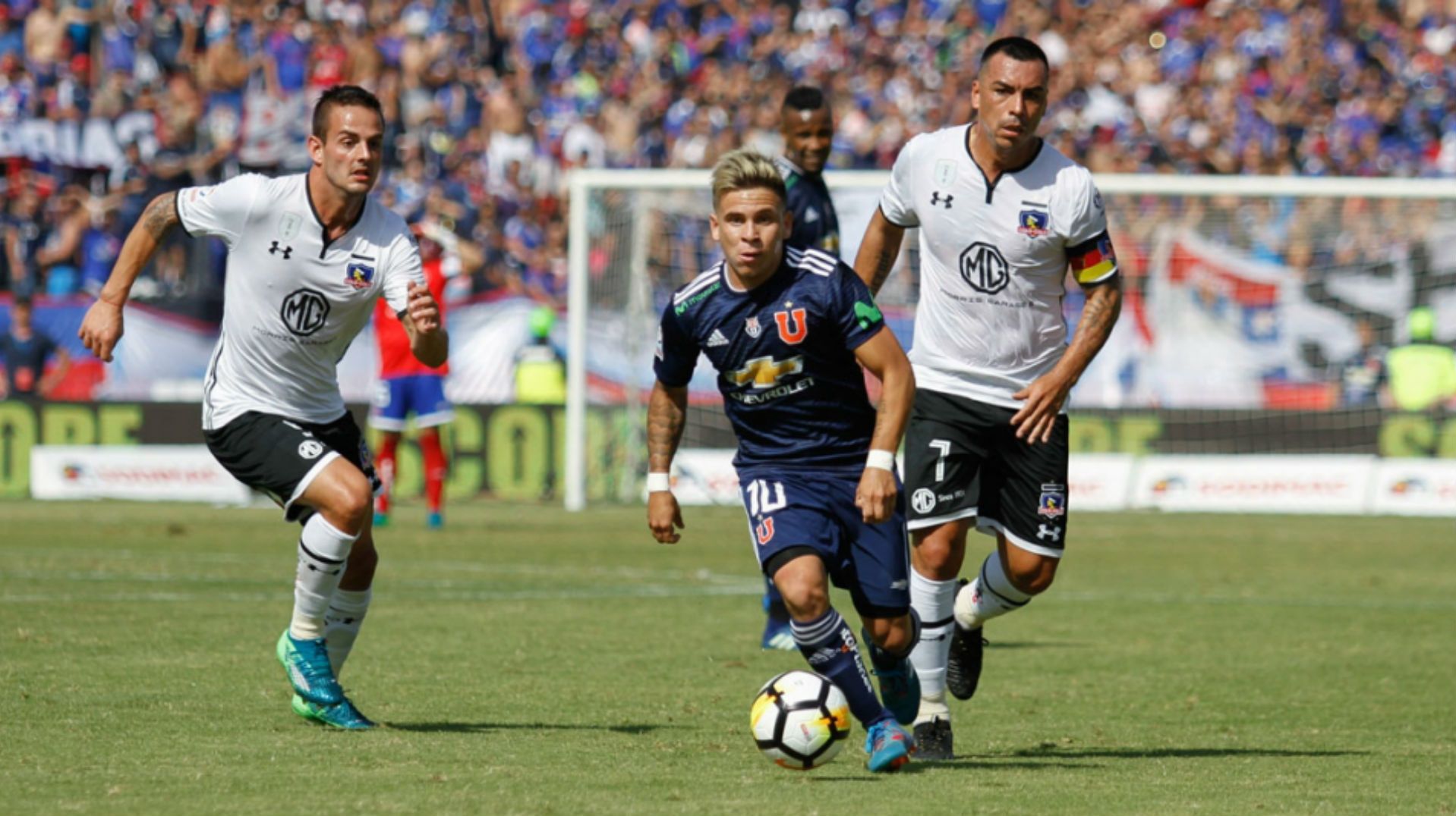 150418 Colo Colo Universidad de Chile Yeferson Soteldo Esteban Paredes Octavio Rivero