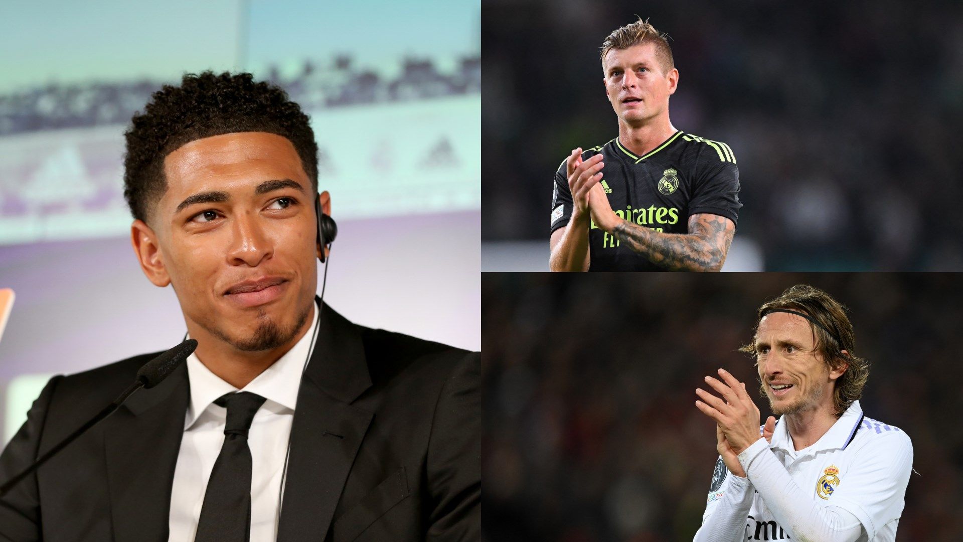 Bellingham Kroos Modric