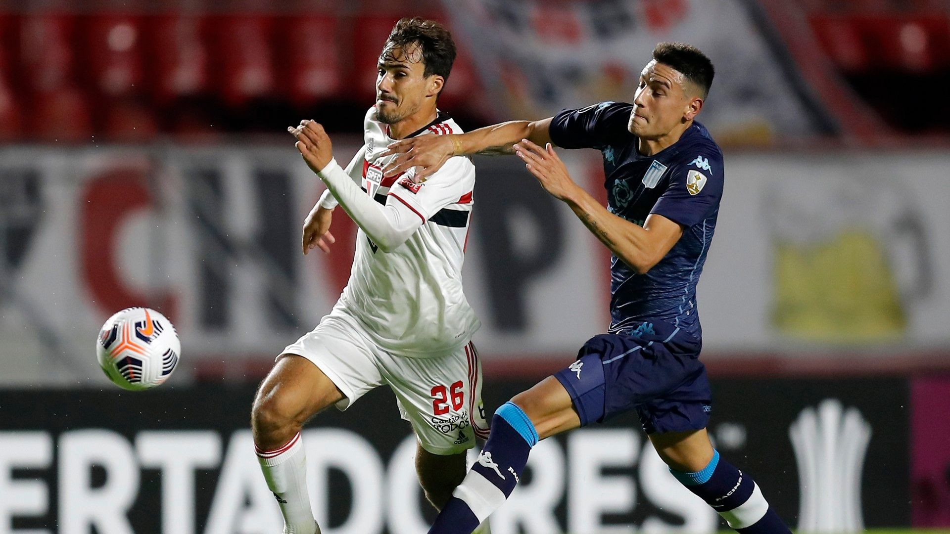 Igor Gomes e Mauricio Martínez - São Paulo Racing Libertadores 18052021