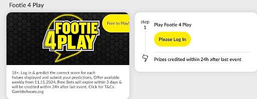 talkSPORT BET Footie 4 Play
