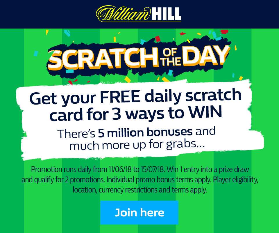 Scratch of the Day from William Hill
