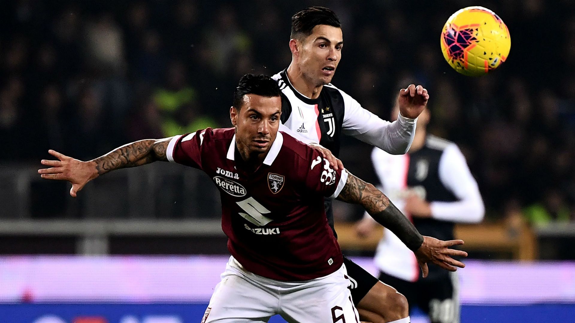 Izzo Cristiano Ronaldo Torino Juventus