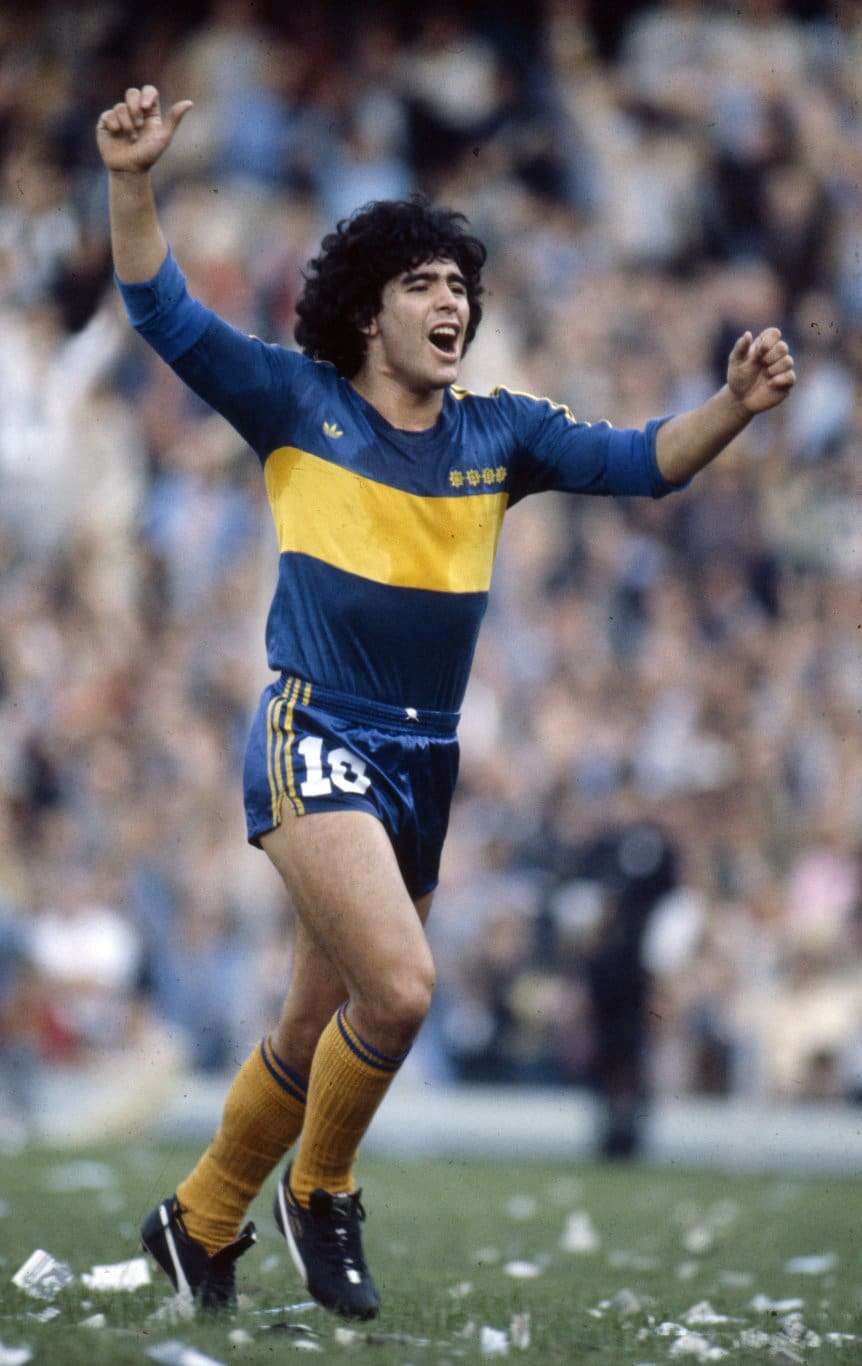 Diego Maradona Camiseta Boca 1981