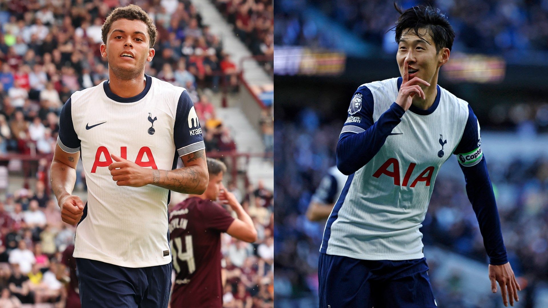 Brennan Johnson Heung-Min Son 2024-25