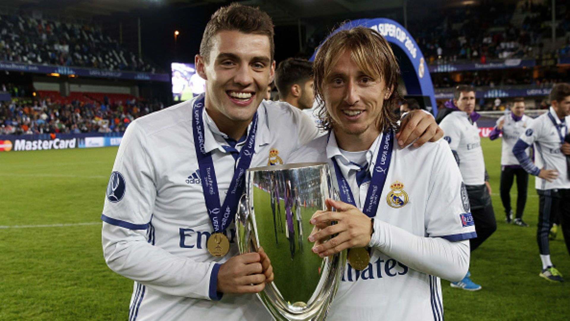 Mateo Kovacic Luka Modric Real Madrid Supercup 2016