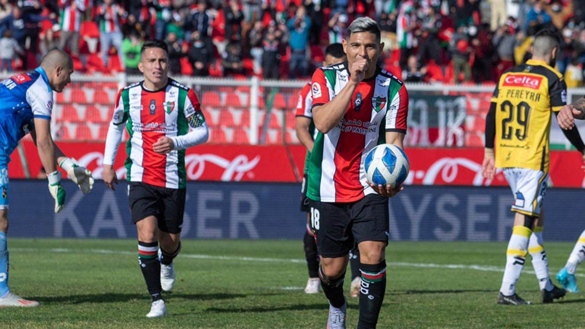 160722 Palestino Coquimbo Maximiliano Salas Bryan Carrasco