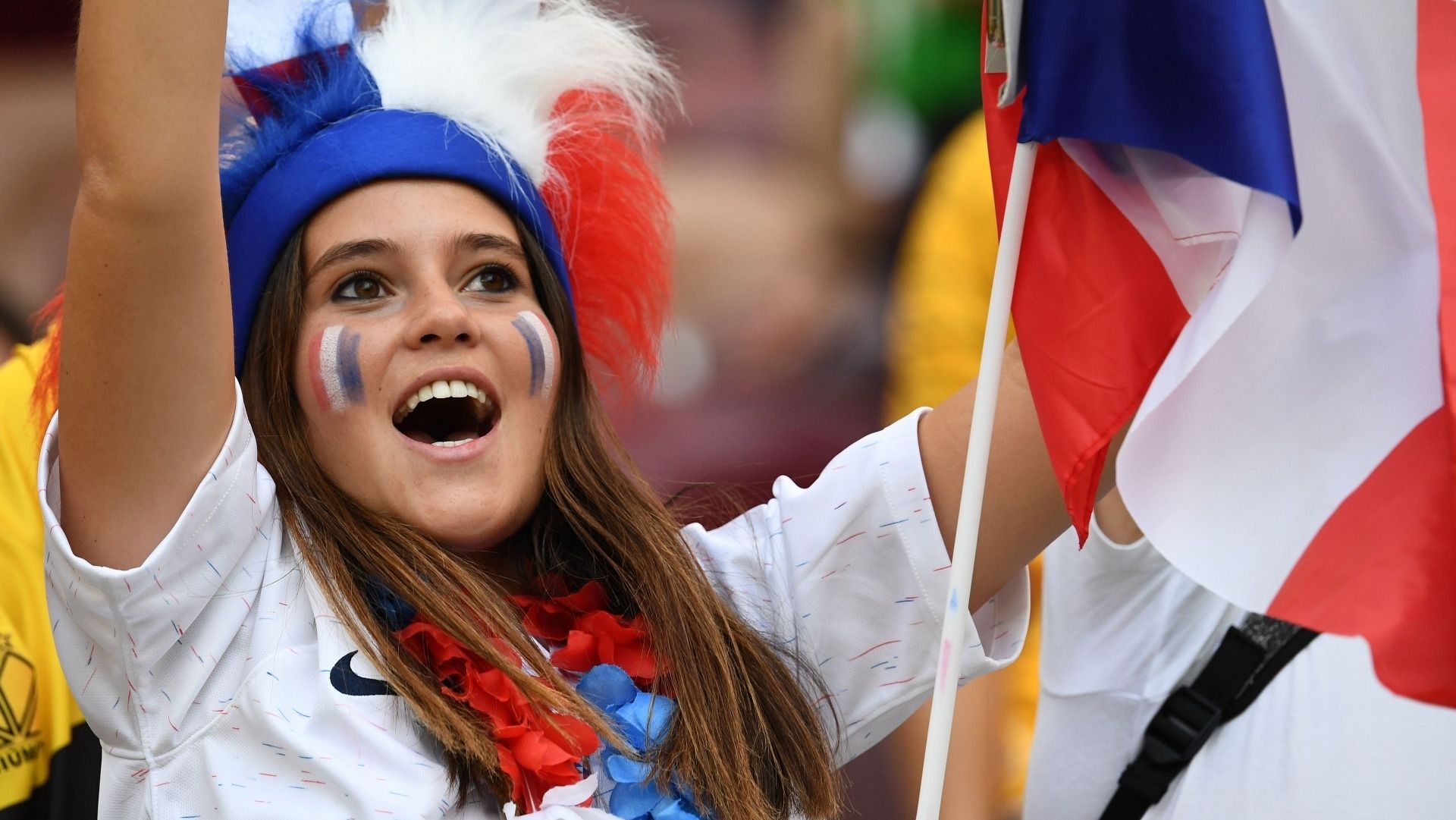 美女サポワールドカップ_デンマークvsフランス_フランス3