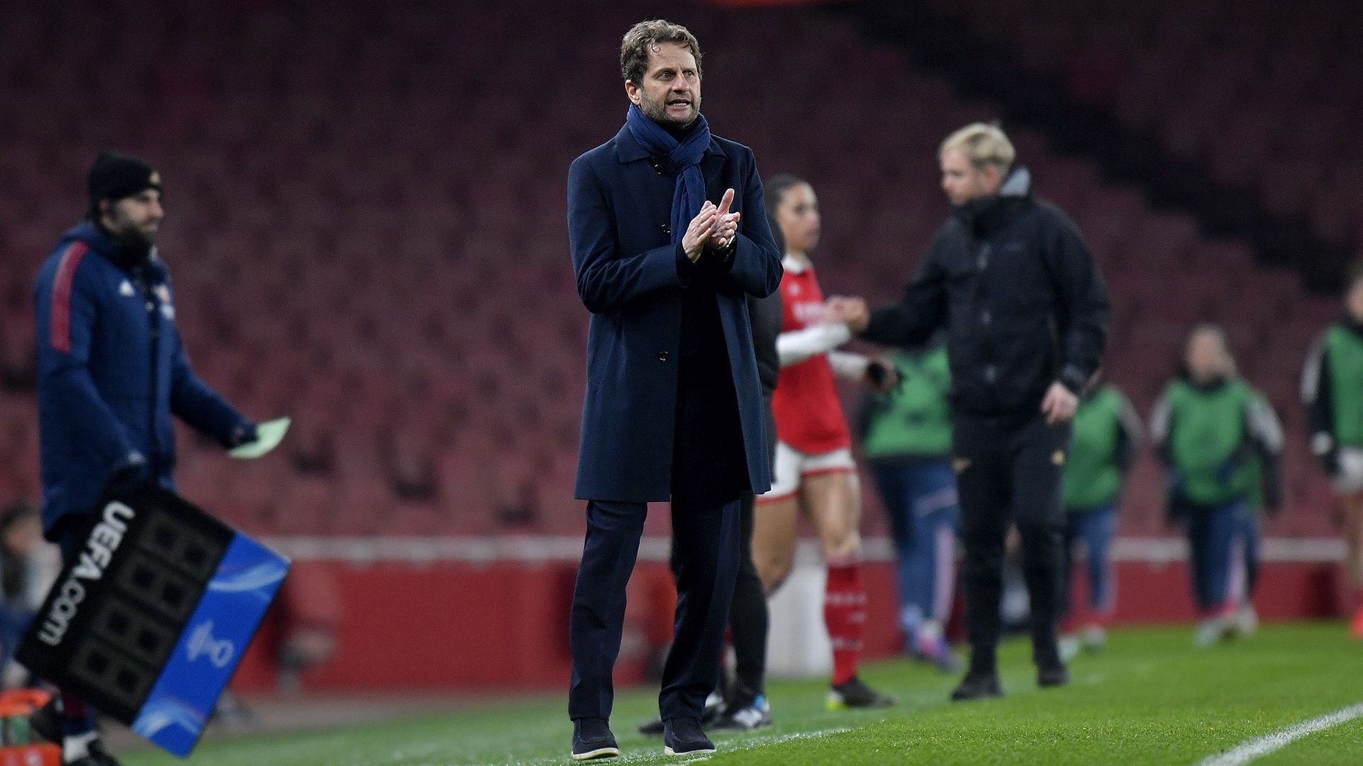 Joe Montemurro Juventus Arsenal Women's Champions League 2022-23