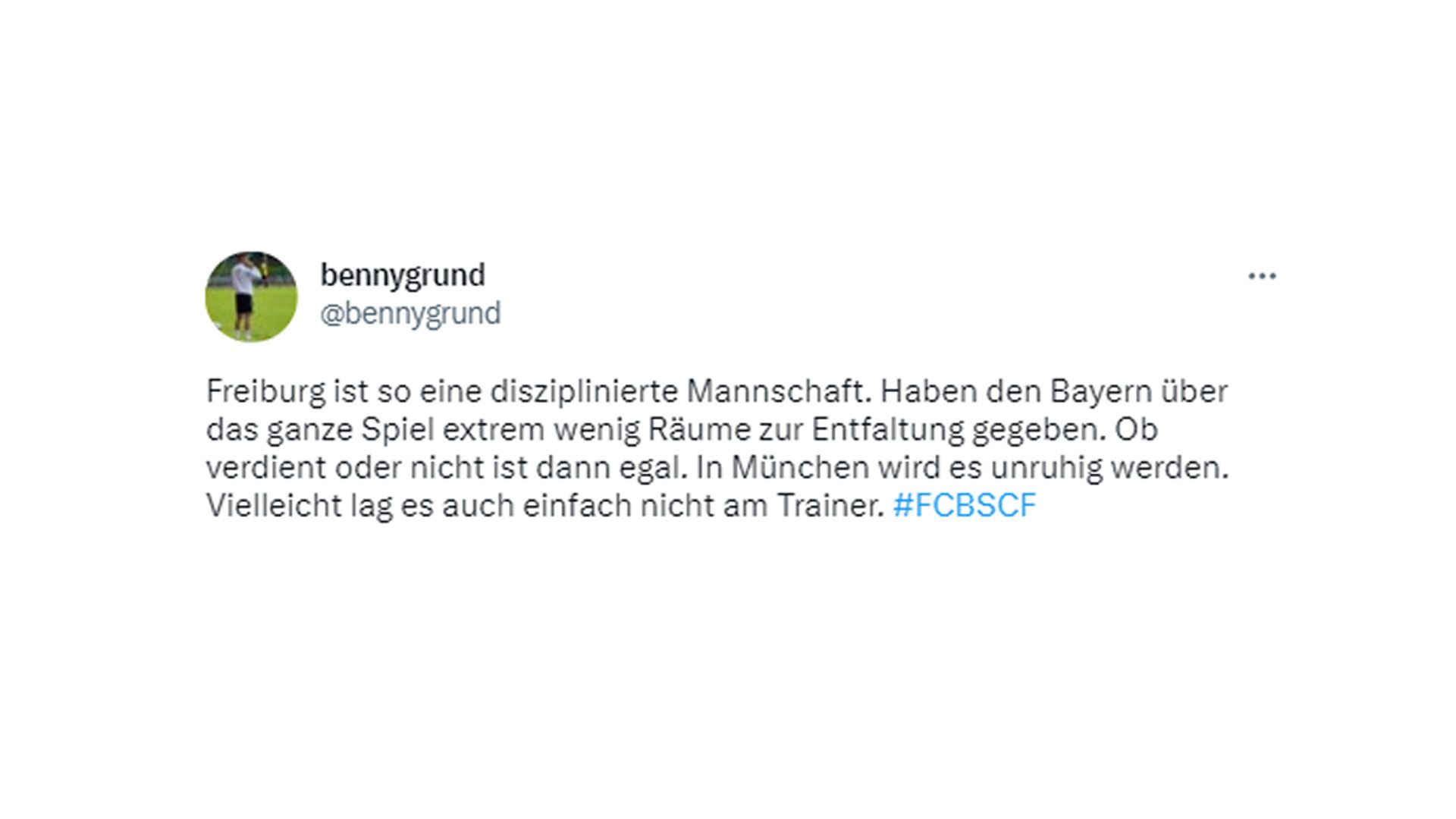 Bayern Freiburg