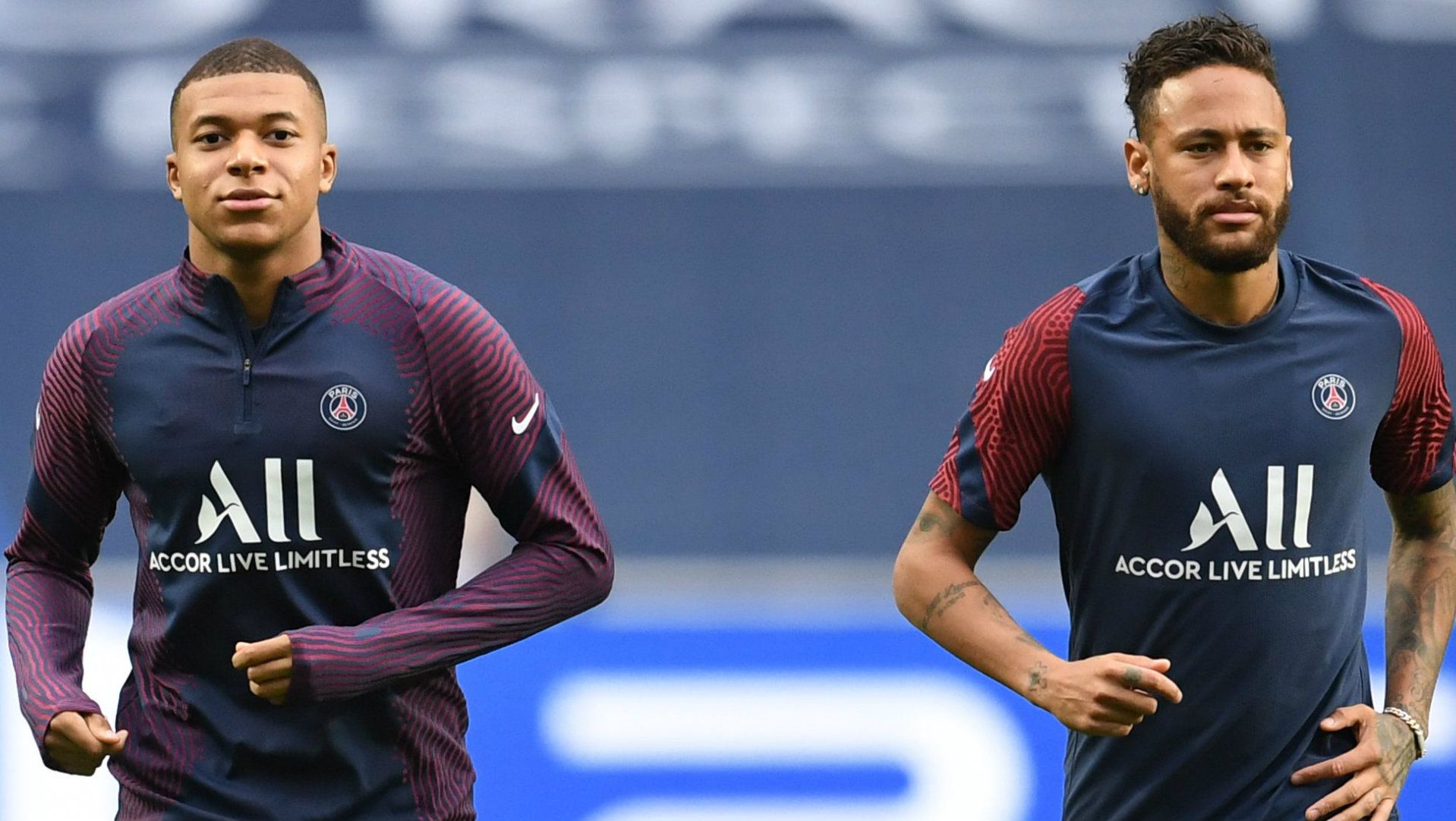Kylian Mbappe Neymar PSG