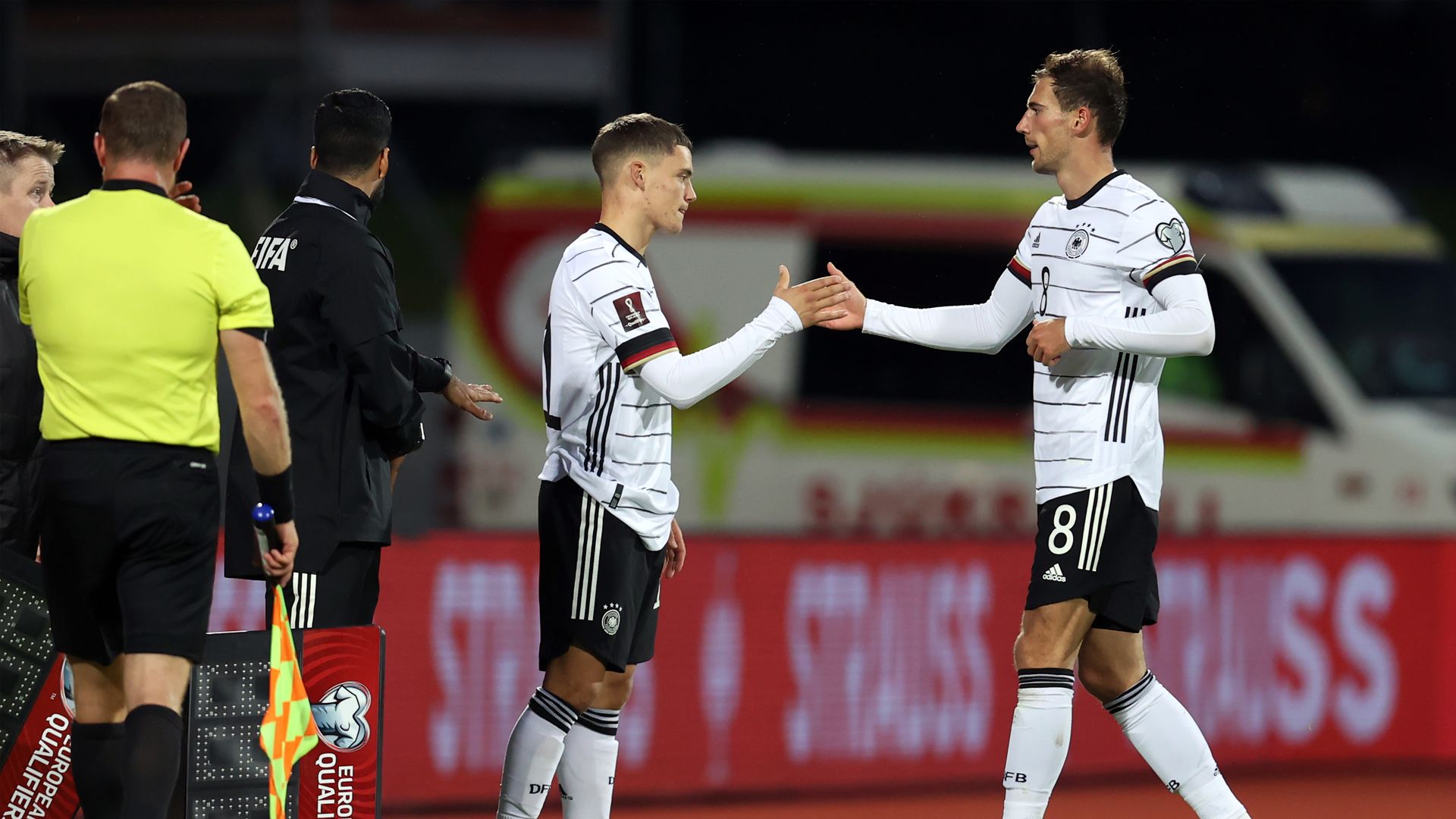 Florian Wirtz Leon Goretzka DFB deutsche Nationalmannschaft Spielerwechsel