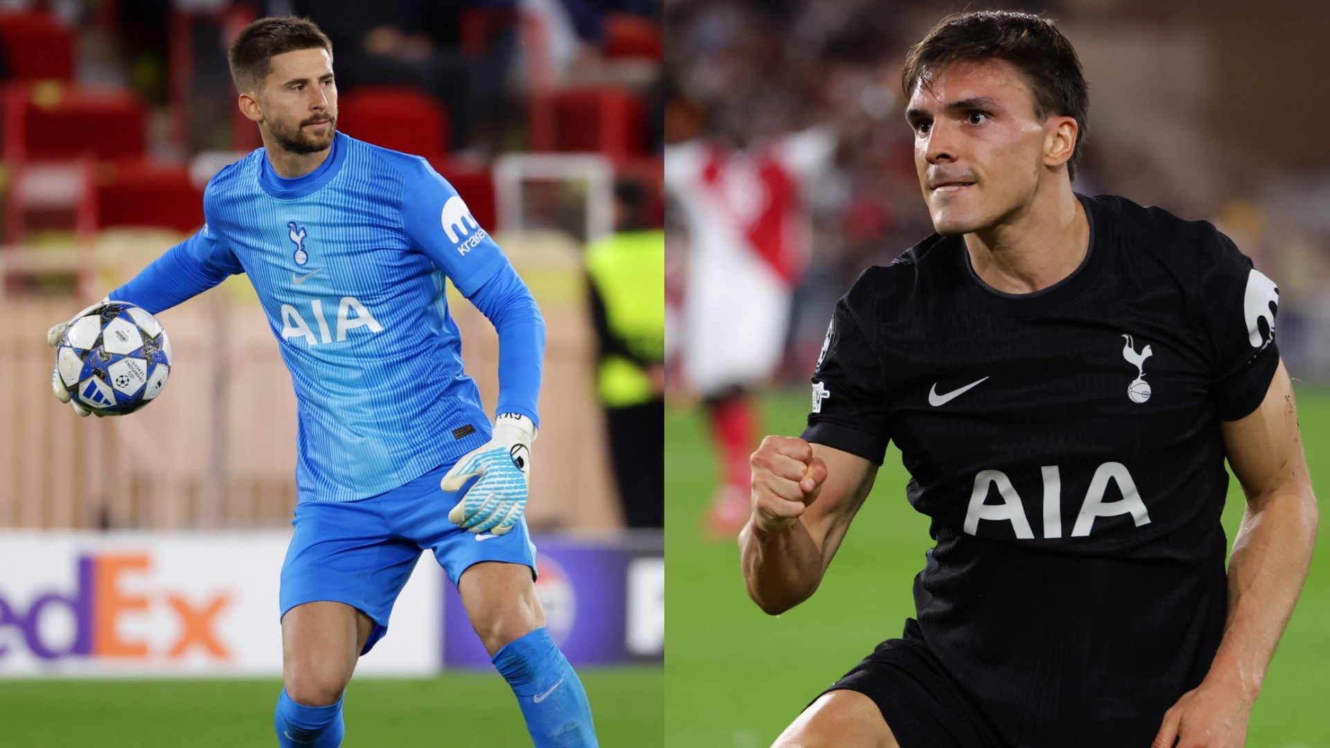 Tottenham player ratings vs Monaco: Guglielmo Vicario answers his critics with superb shot-stopping display to salvage Champions League point for Spurs - Goal.com