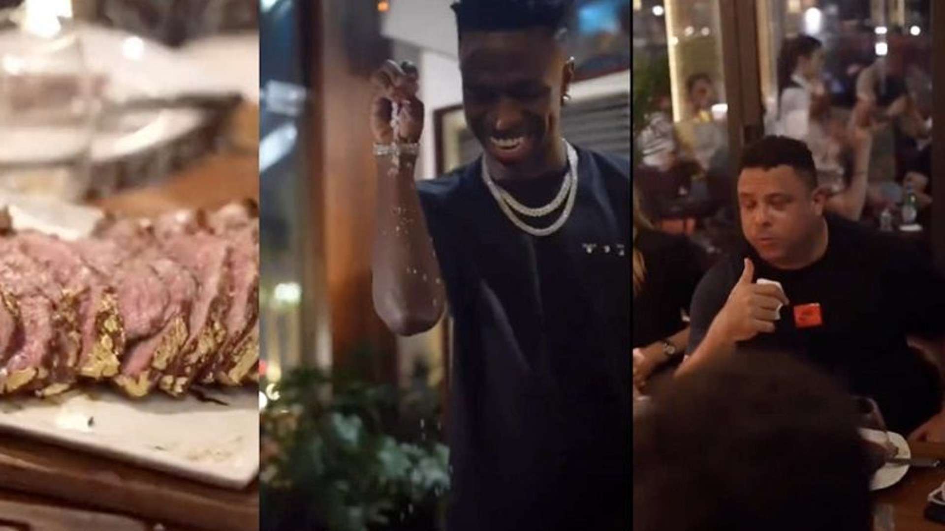 Vini Jr Ronaldo carne ouro