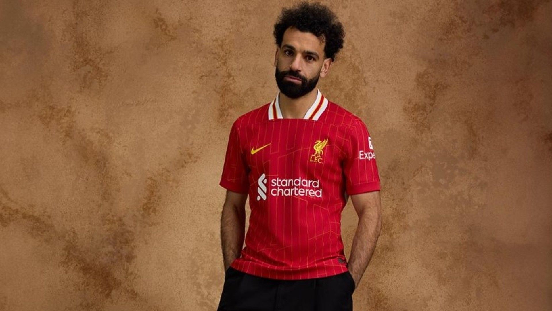 Liverpool 2024-25 home kit Mohamed Salah