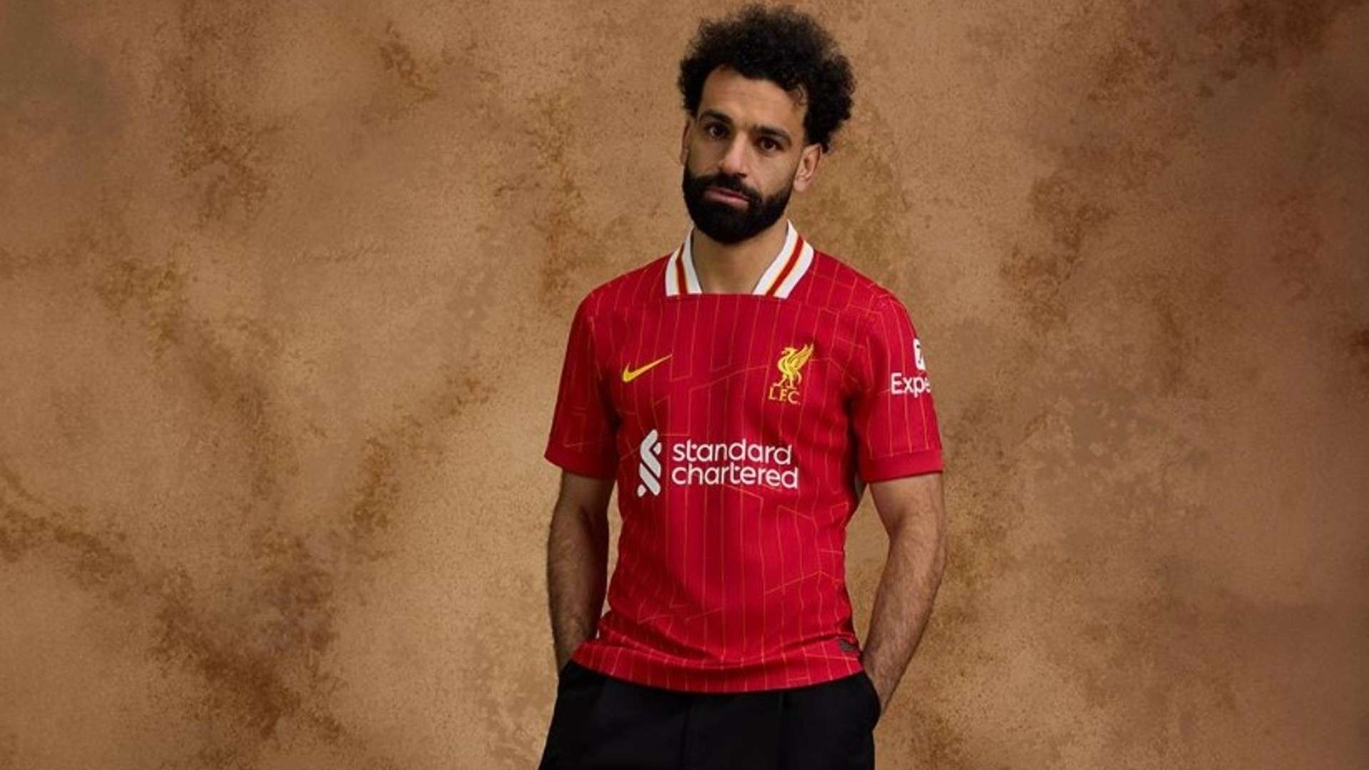 Liverpool 2024-25 home kit Mohamed Salah