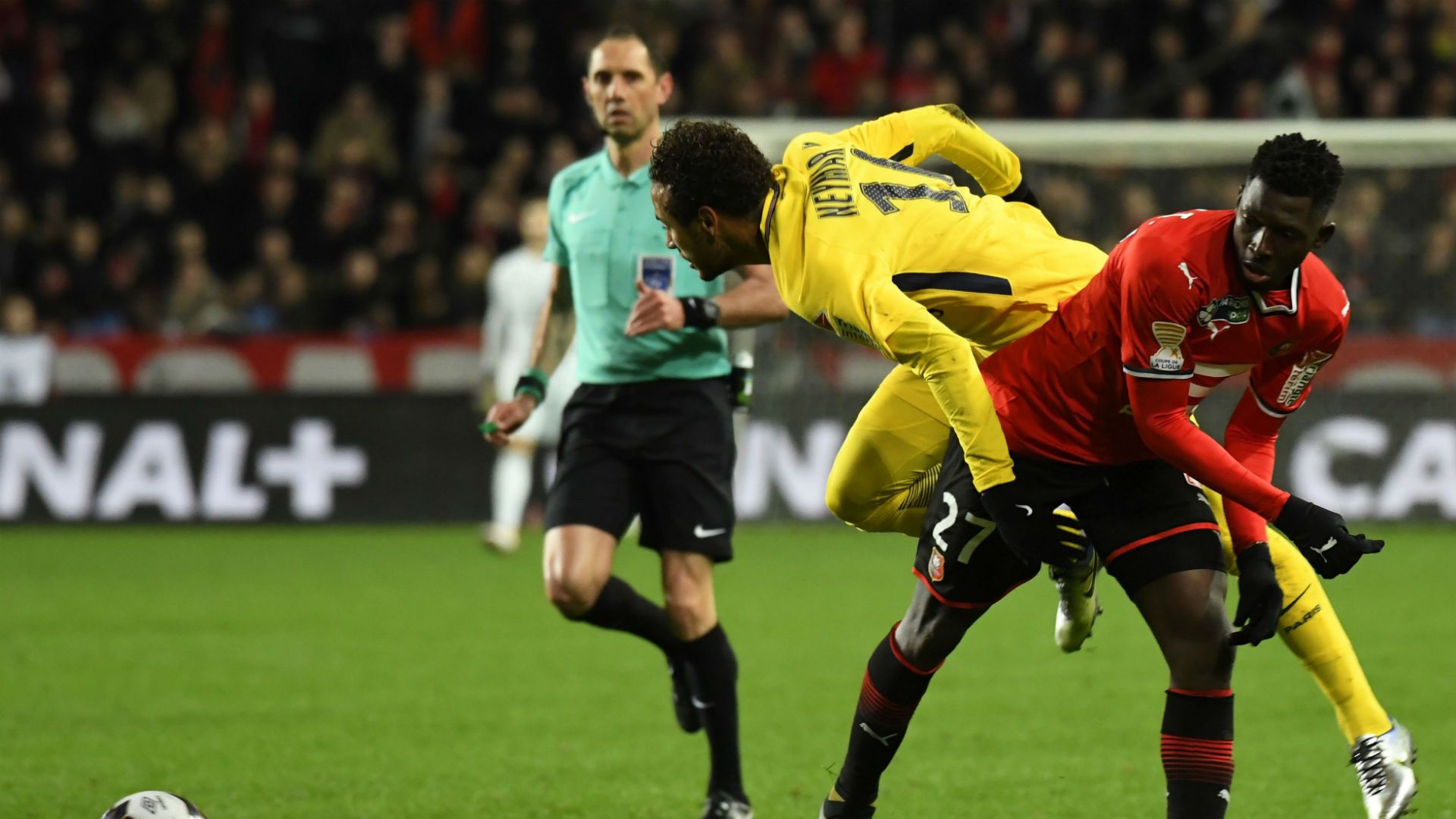 Neymar Traoré Rennes PSG