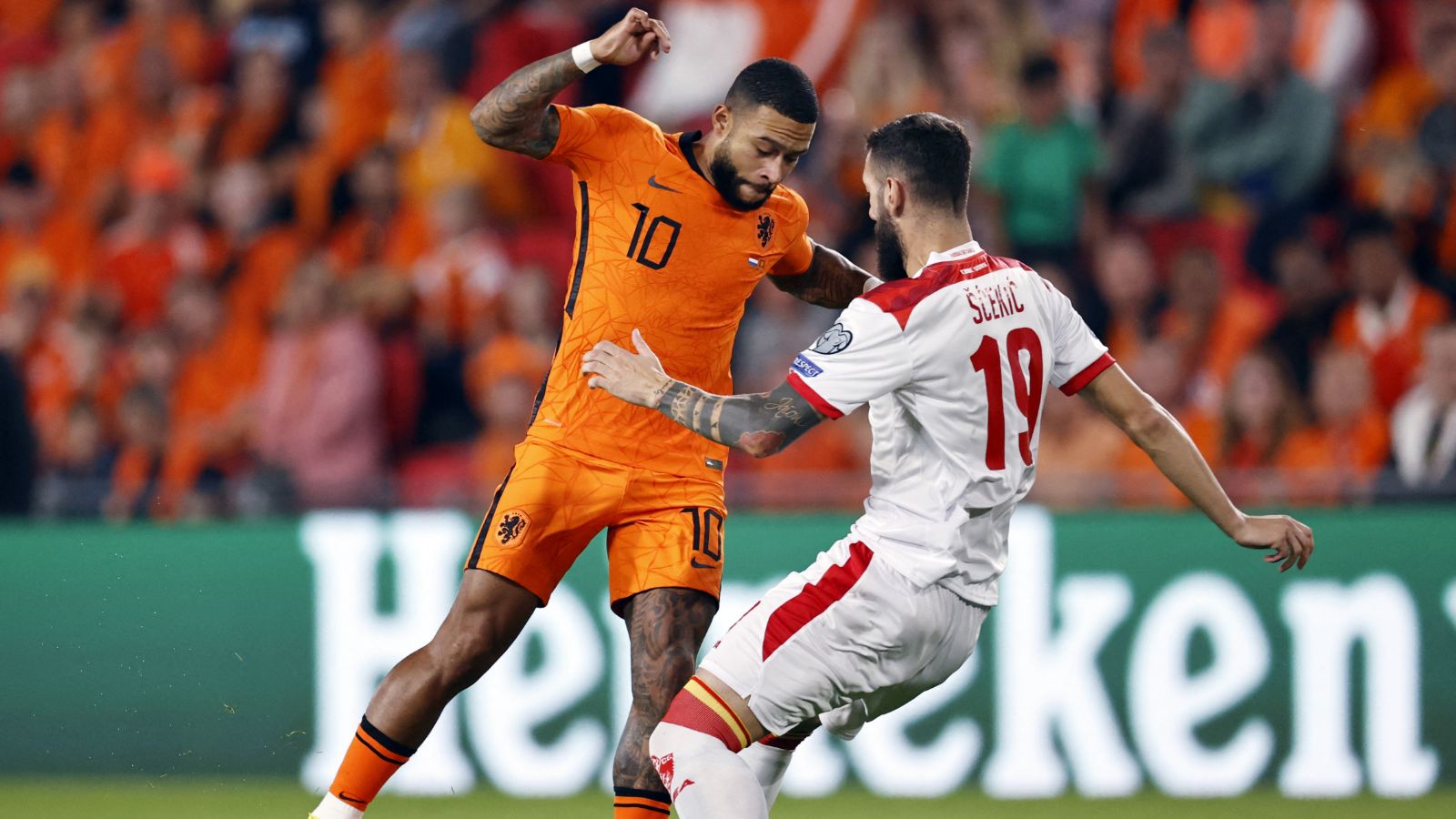 Holanda vs. Montenegro