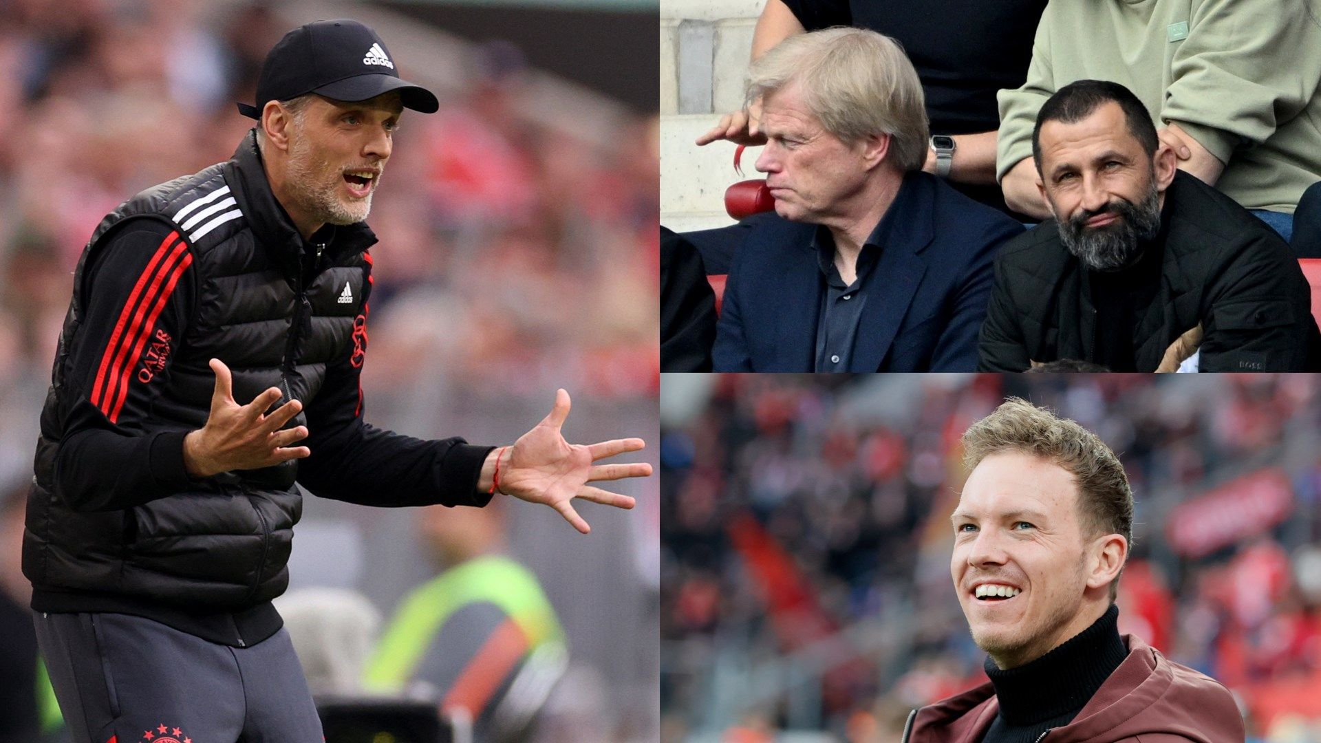 Thomas Tuchel Kahn Salihamidzic Nagelsmann Bayern GFX