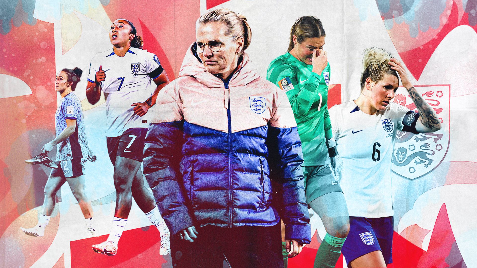 England Lionesses problems graphic