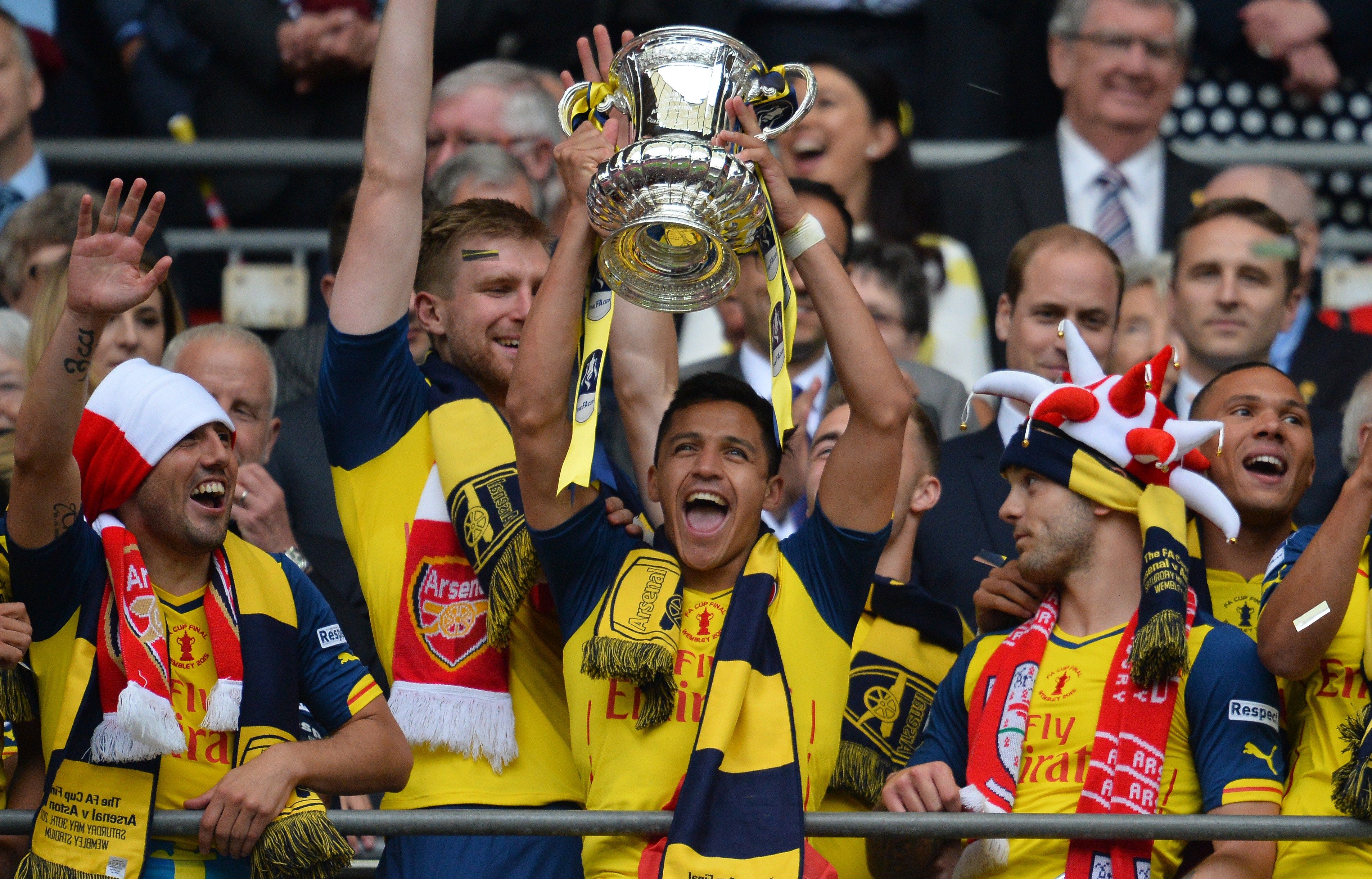 Alexis Sánchez campeón de la FA Cup 2015