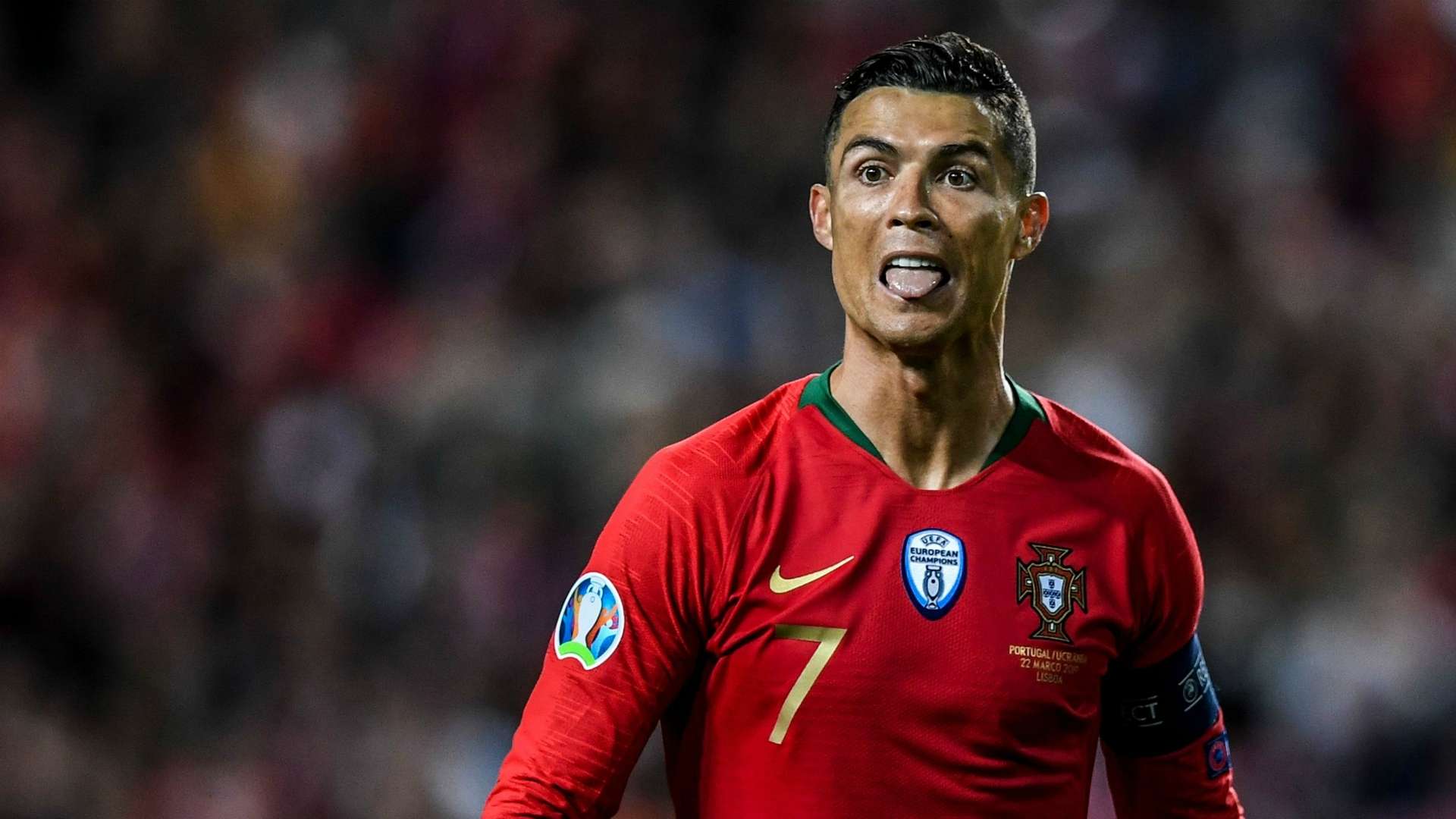 Cristiano Ronaldo Portugal Ukraine Euro 2020 qualifying 03222019