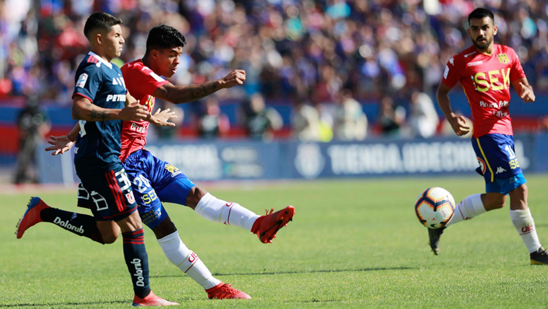 100319 Universidad de Chile Unión Española Yulián Mejía Misael Dávila Yerko Leiva