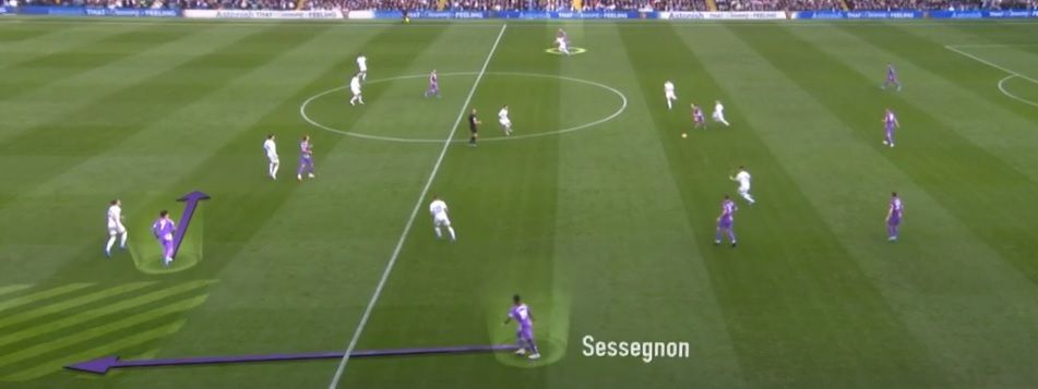 리즈, 토트넘전 선제 실점 장면