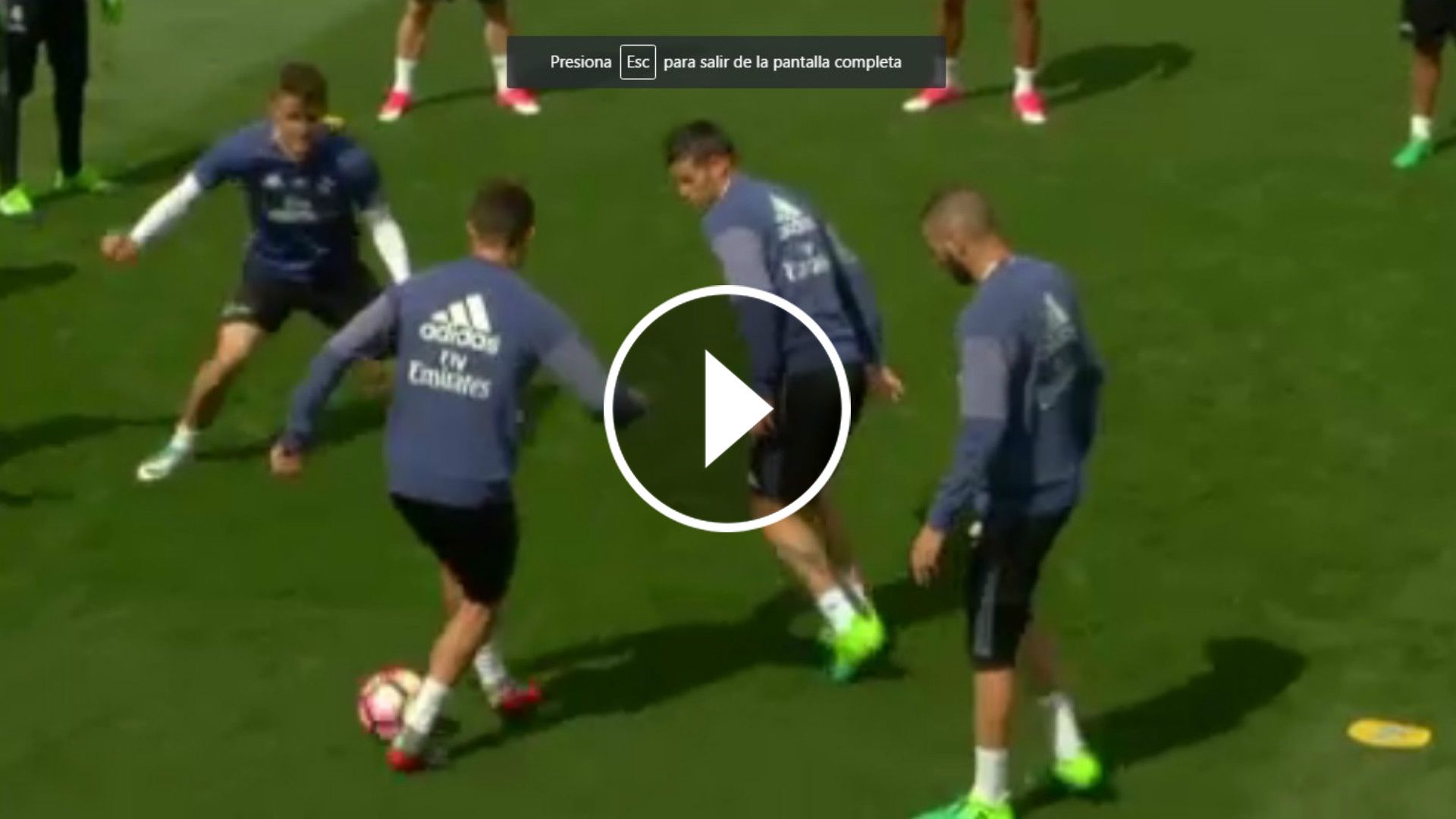 video Cristiano rabona